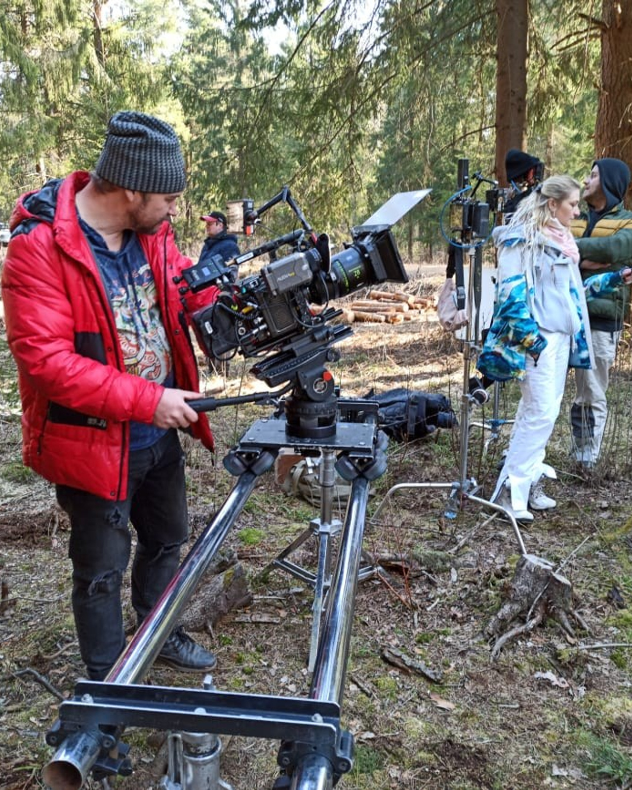 Съёмочный процесс бекстейдж