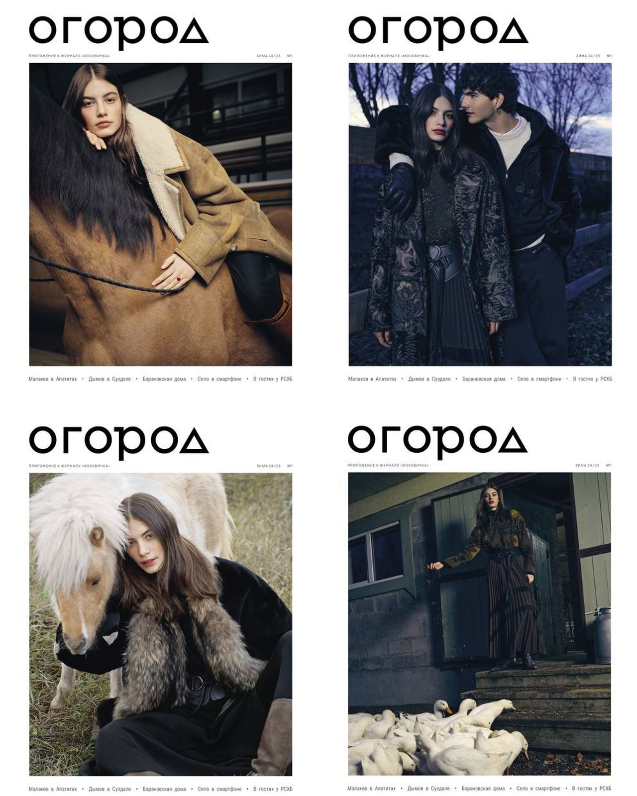 ОГОРОД. №1 Зима 24/25