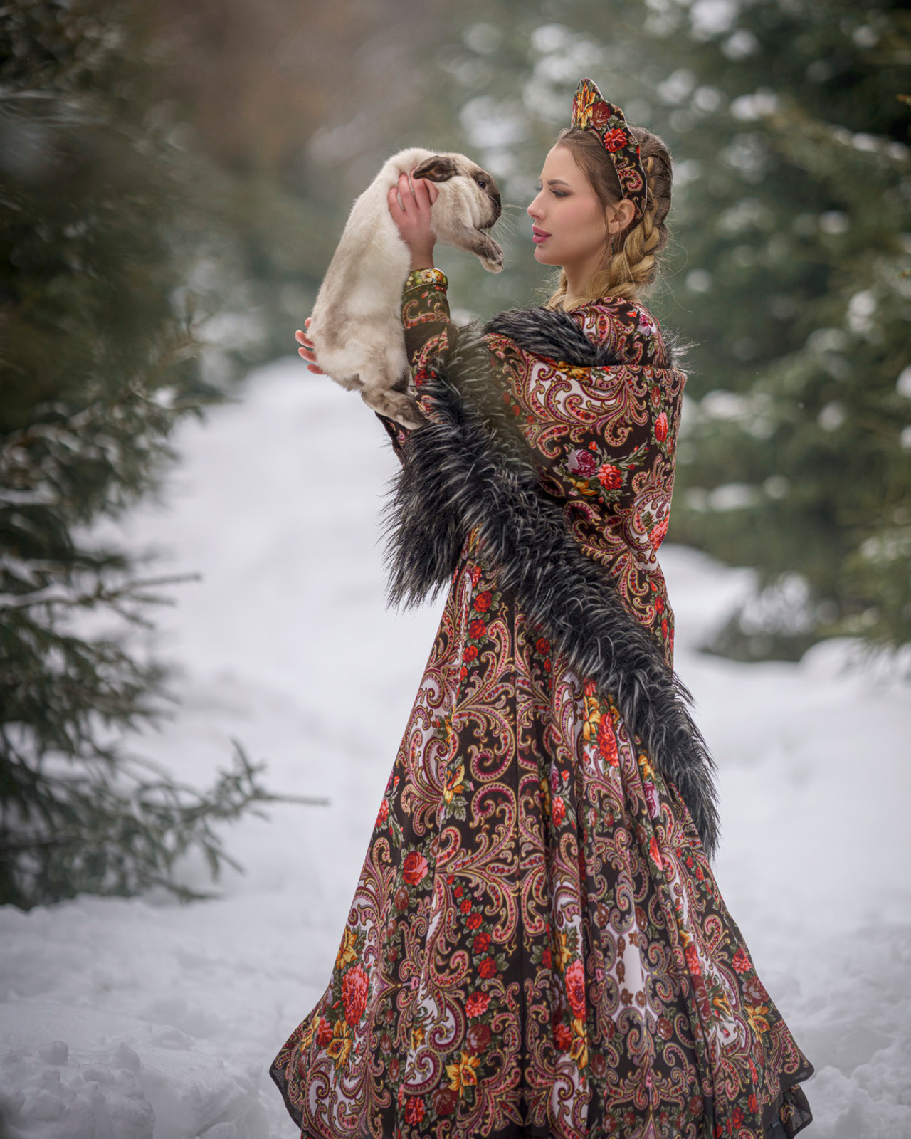 Юля и кролик