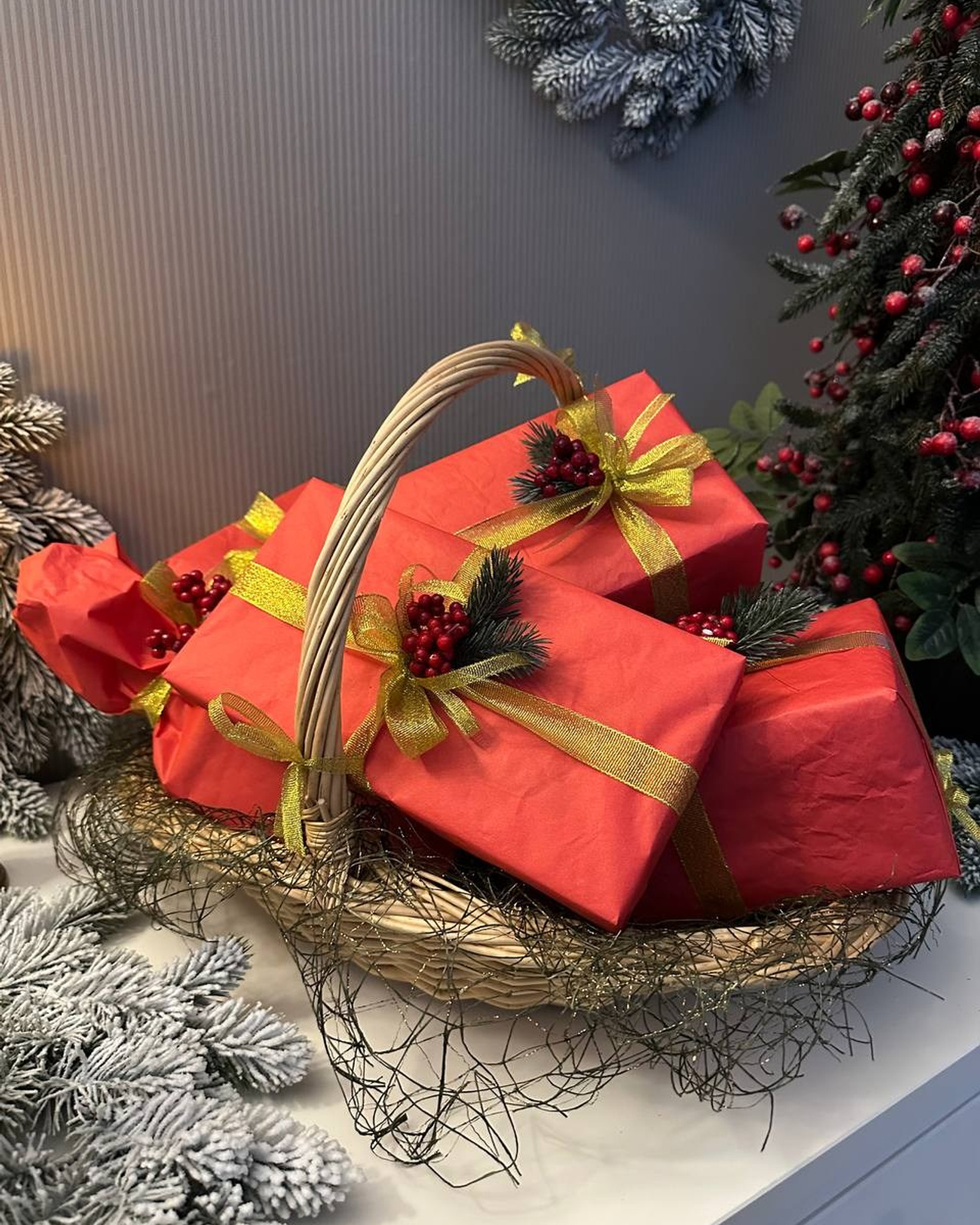 Новогодняя корзина