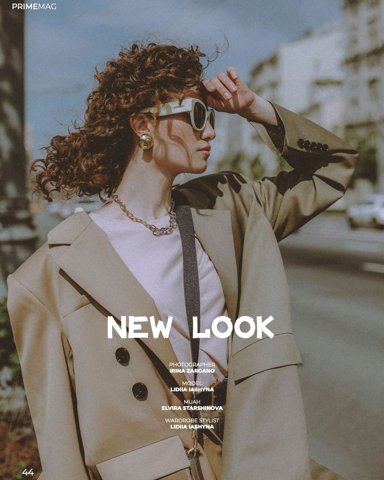 LIDIA IASHYNA for PRIME MAGAZINE
