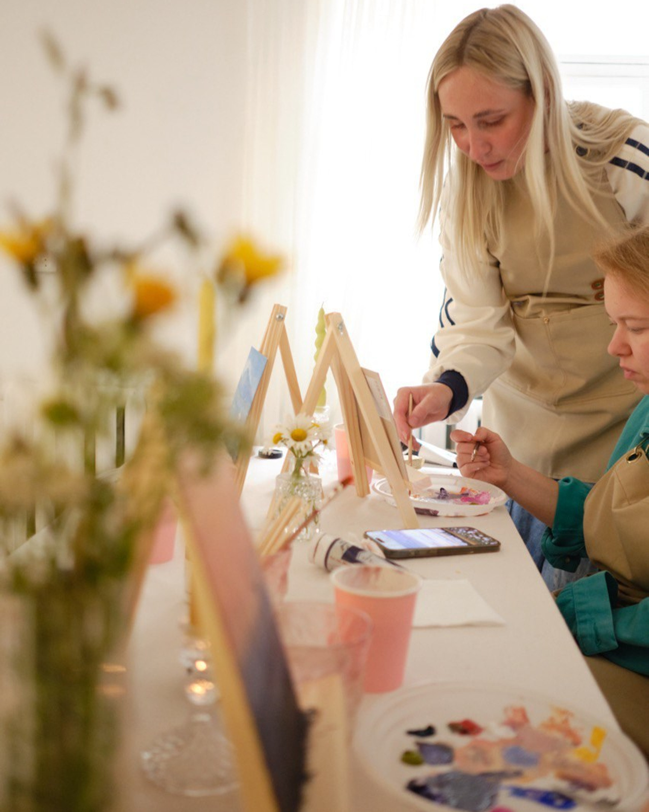 Мастер-класс живопись