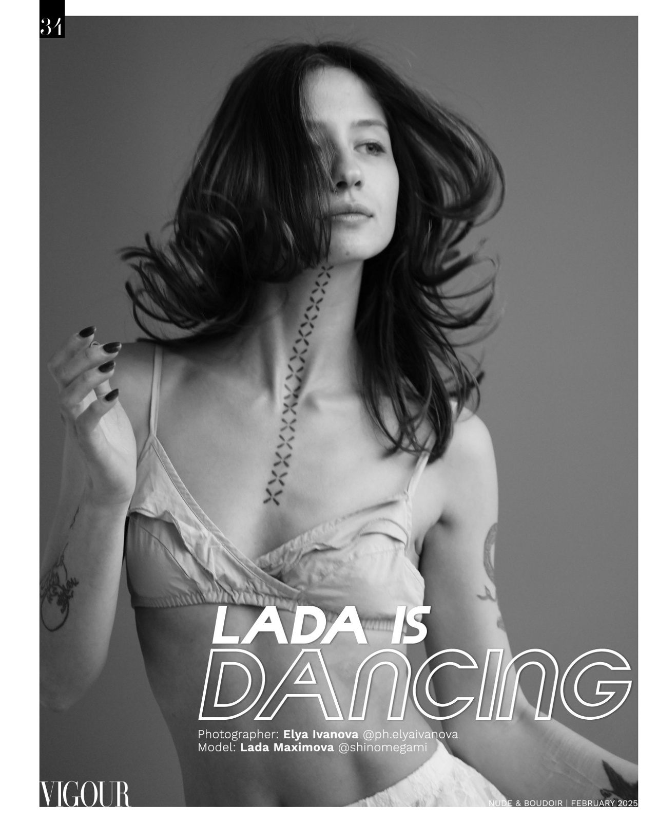 VIGOUR MAGAZINE Nude & Boudoir | February 2025 | Issue 02, North Surrey, BC Canada