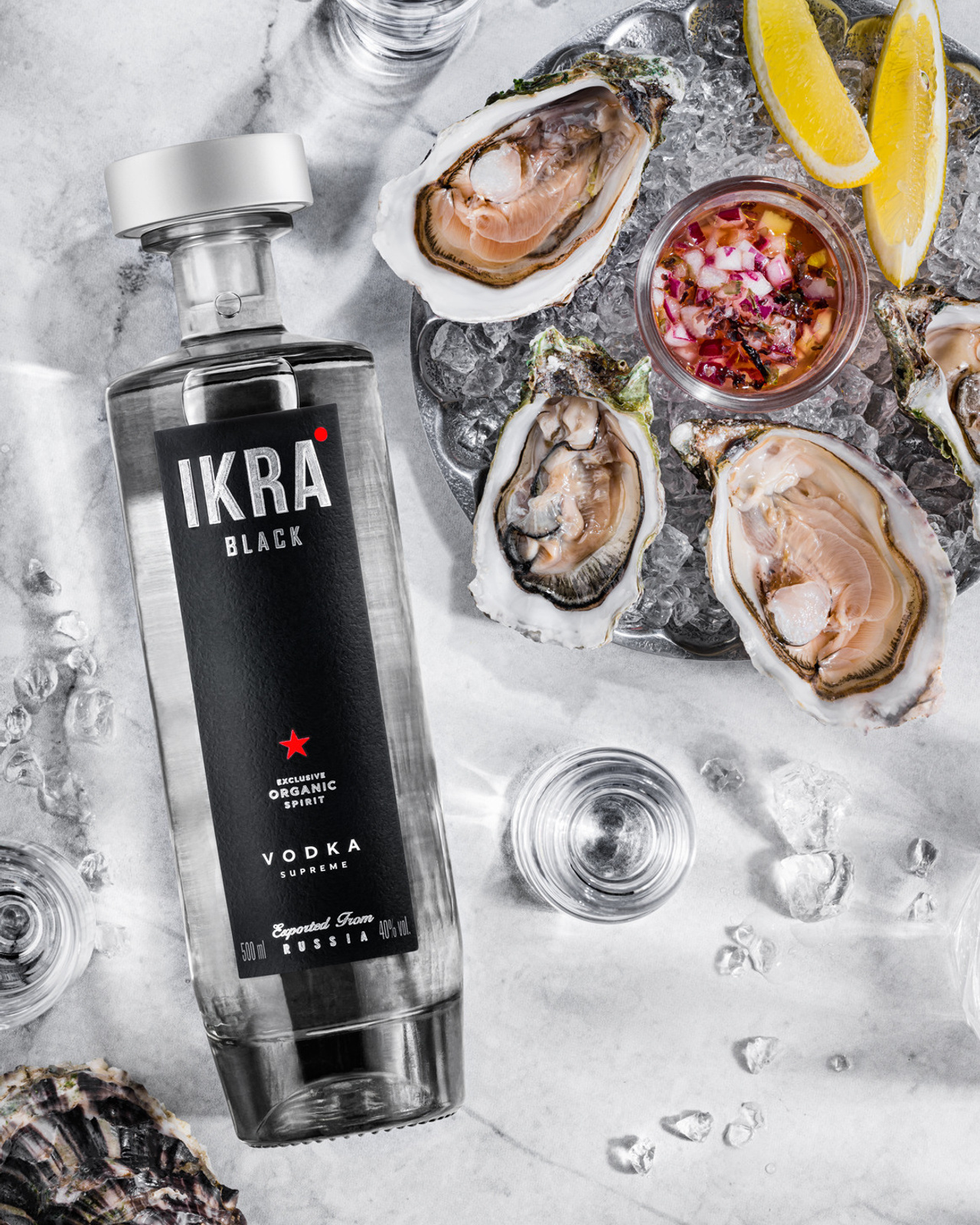 Икра водка