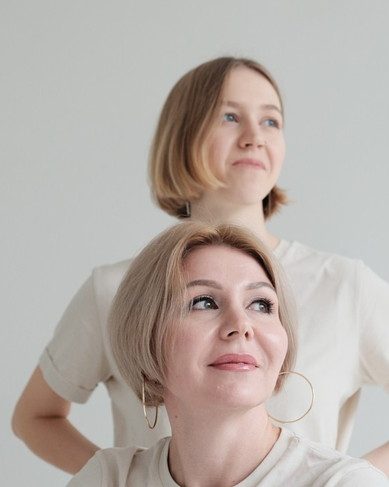 Юлия с мамой