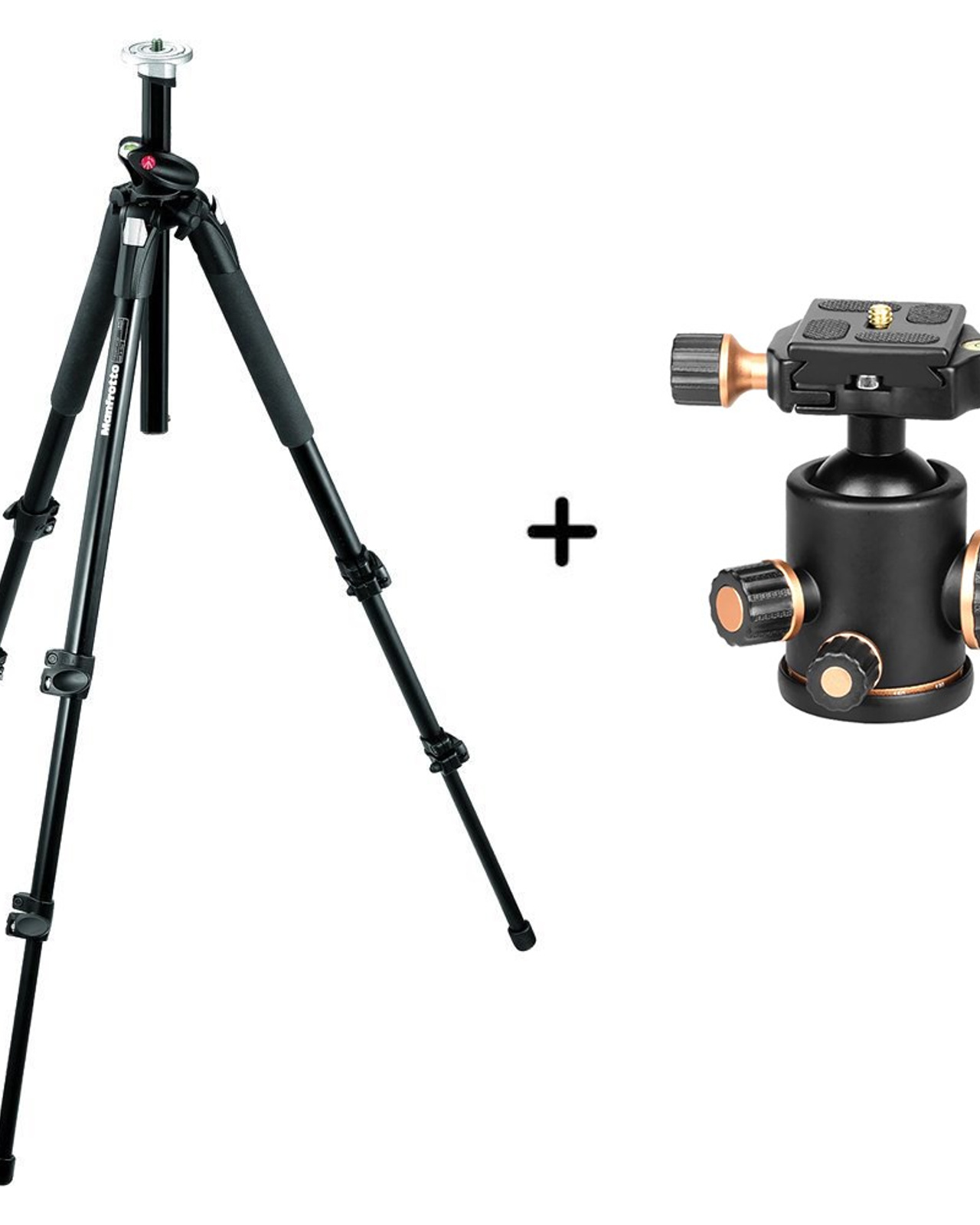 Штатив Manfrotto 190xprob + голова QZSD-02