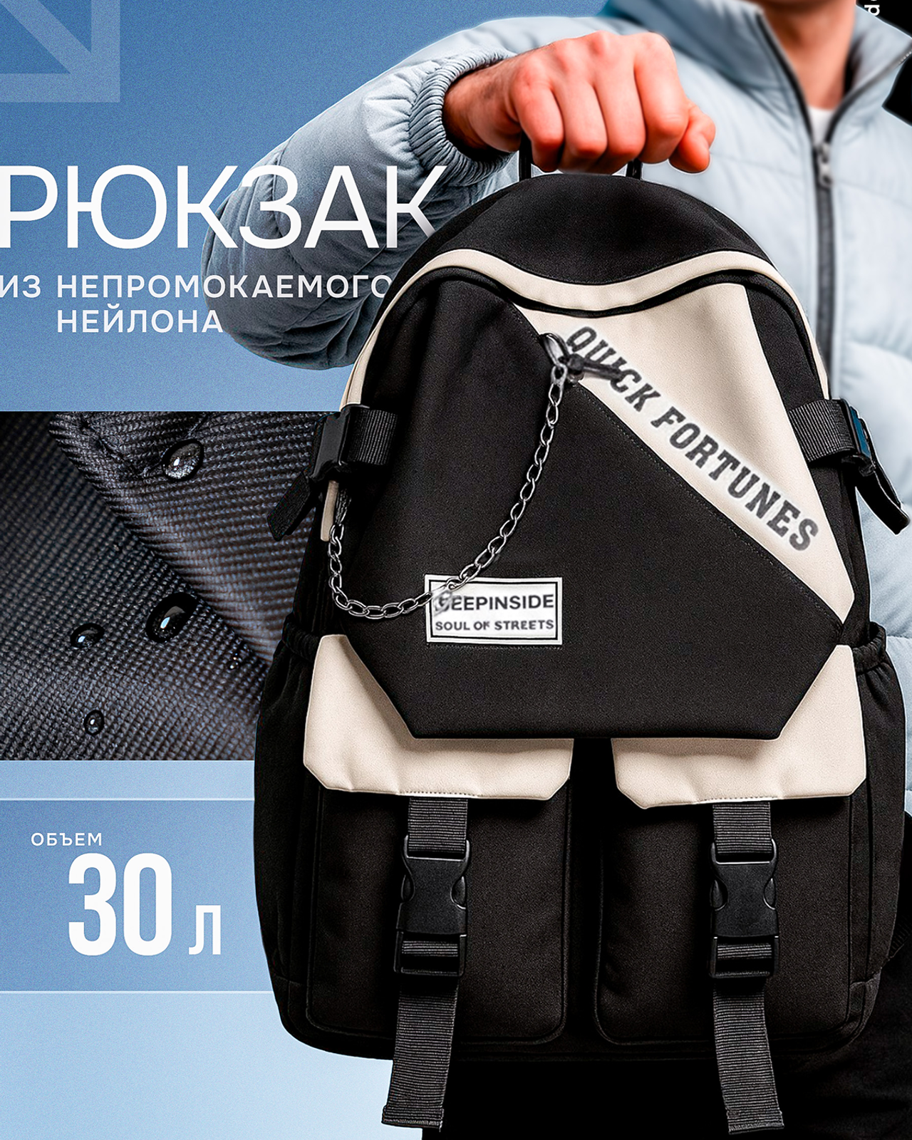 Рюкзак (раскройте)