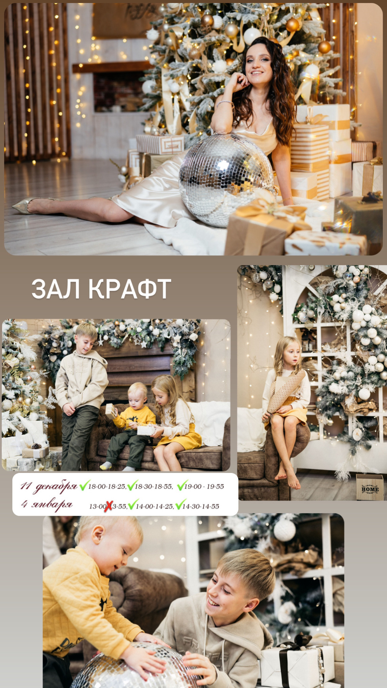 Цены НОВОГОДНЯЯ. Семейный и свадебный фотограф Молодзяновская Елена