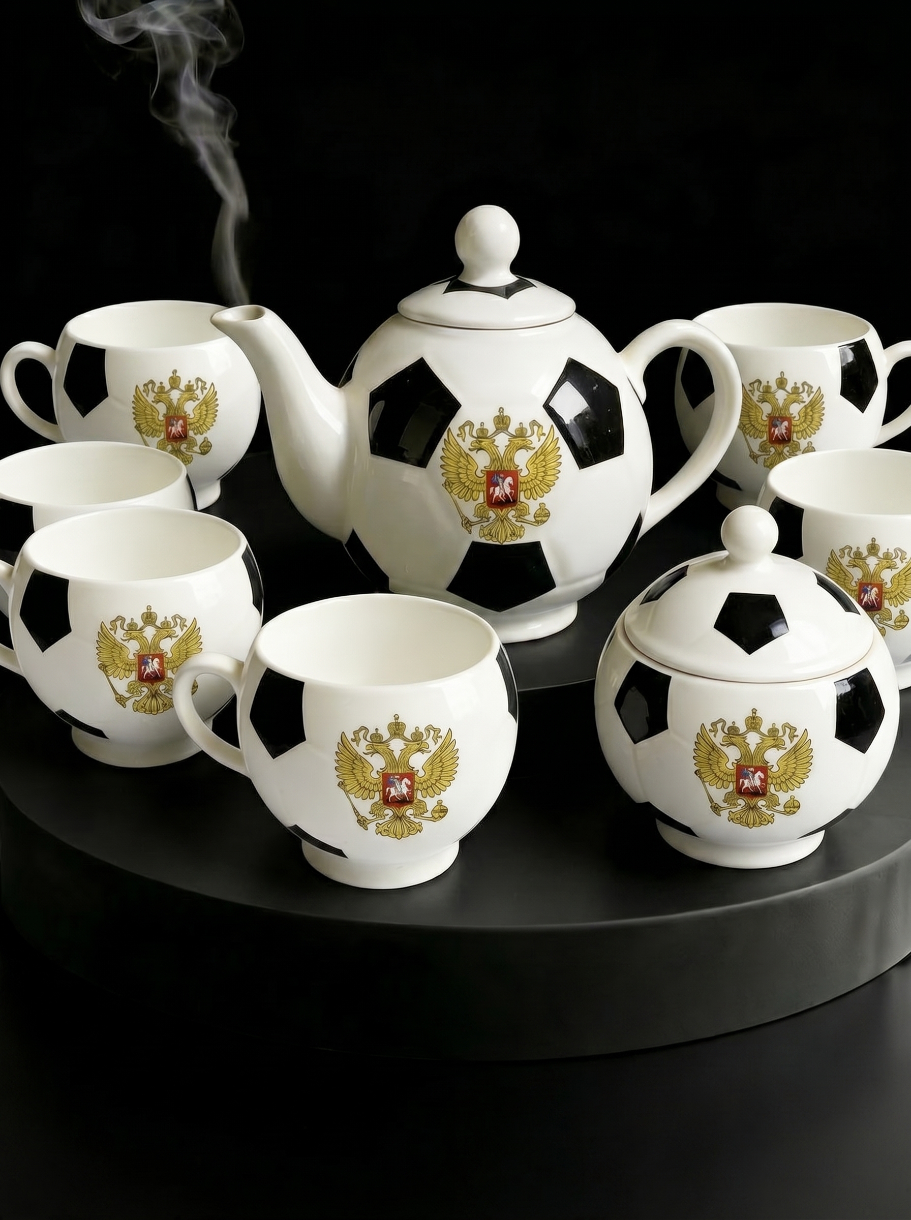 CERAMTEZ.Фарфоровые изделия на заказ в футбольной тематике. CERAMTEZ — Высококачественные фарфоровые изделия на футбольную тематику