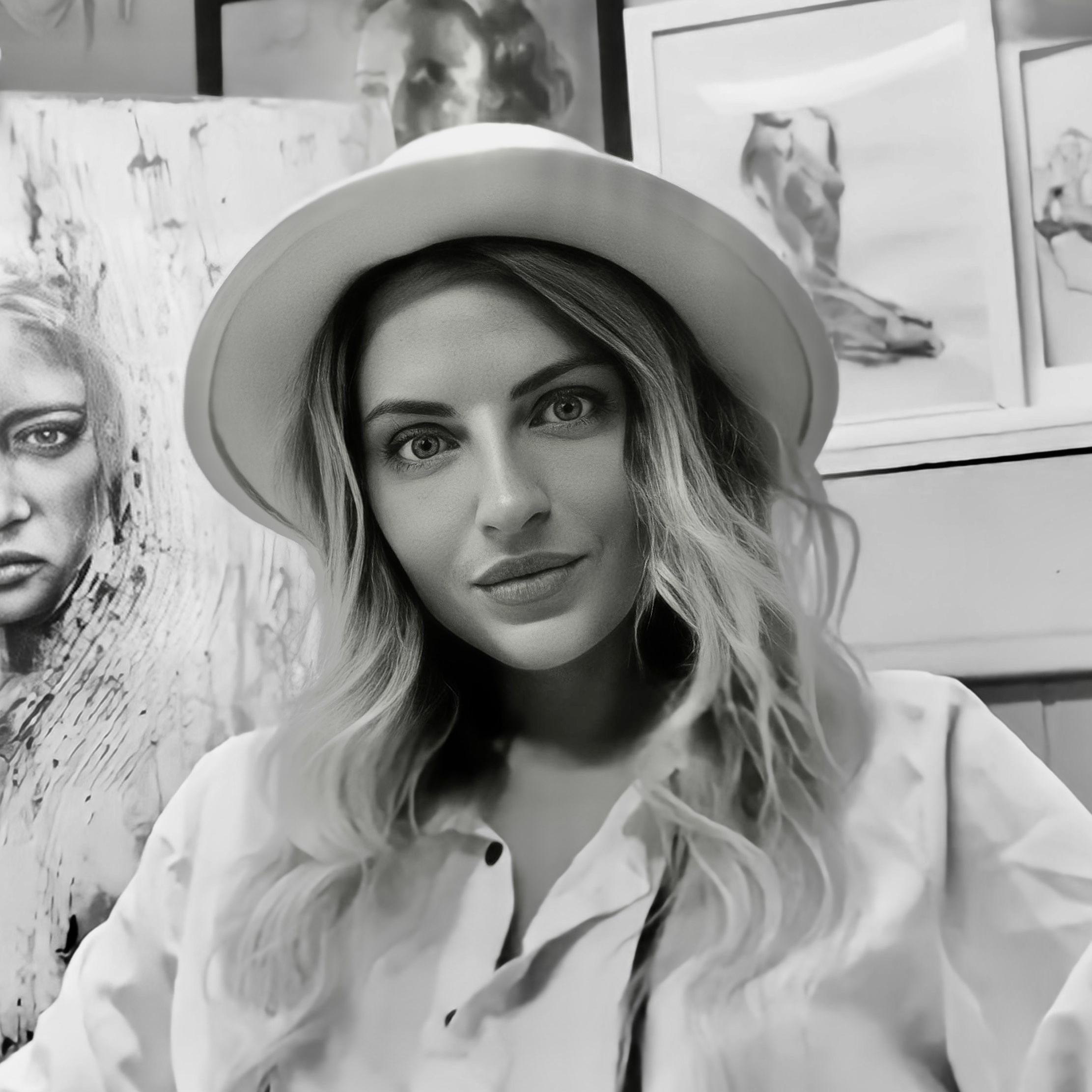 Contact. Portrait Artist and Illustrator Alevtina Golovin