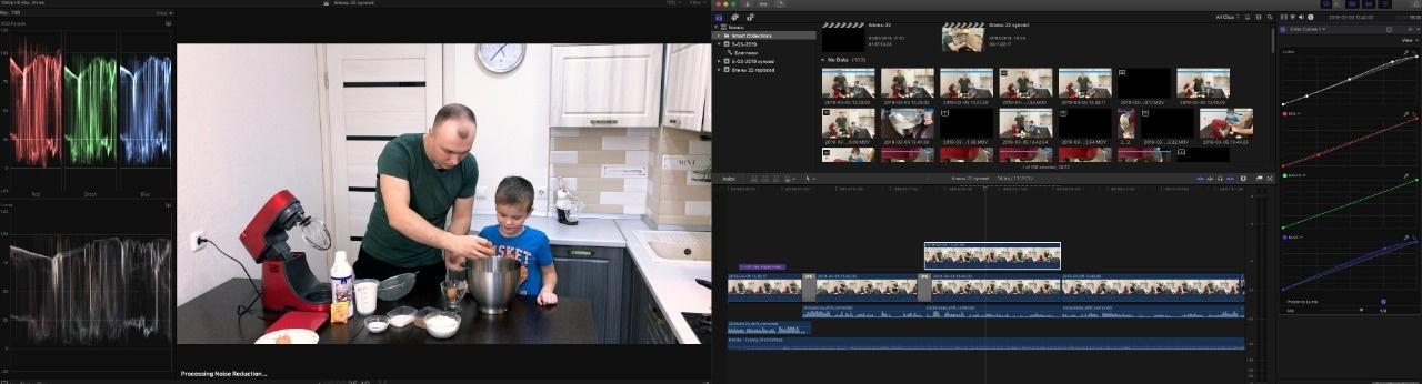Цветокоррекция в новом FCPX!. Свадебный фотограф в Ярославле - Леонид Комаров