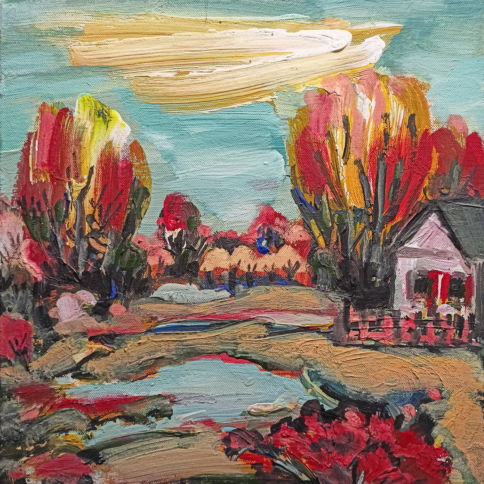 Contemporary artist Vladimir Portyanoy. Painting, graphics