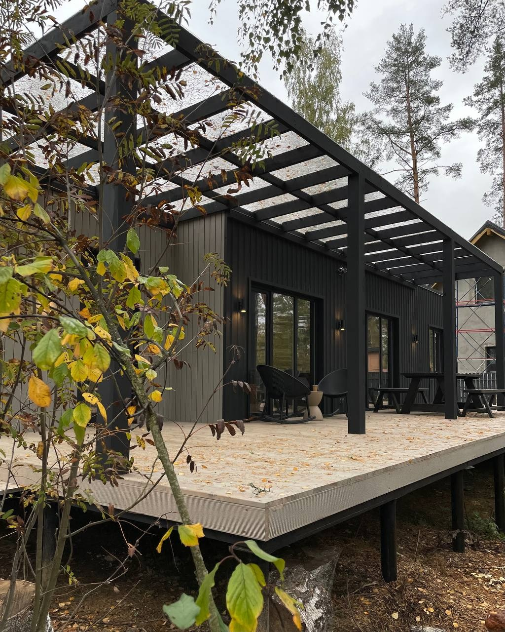 Каркасный модульный дом F. Полякова Екатерина — дизайнер интерьера, архитектор