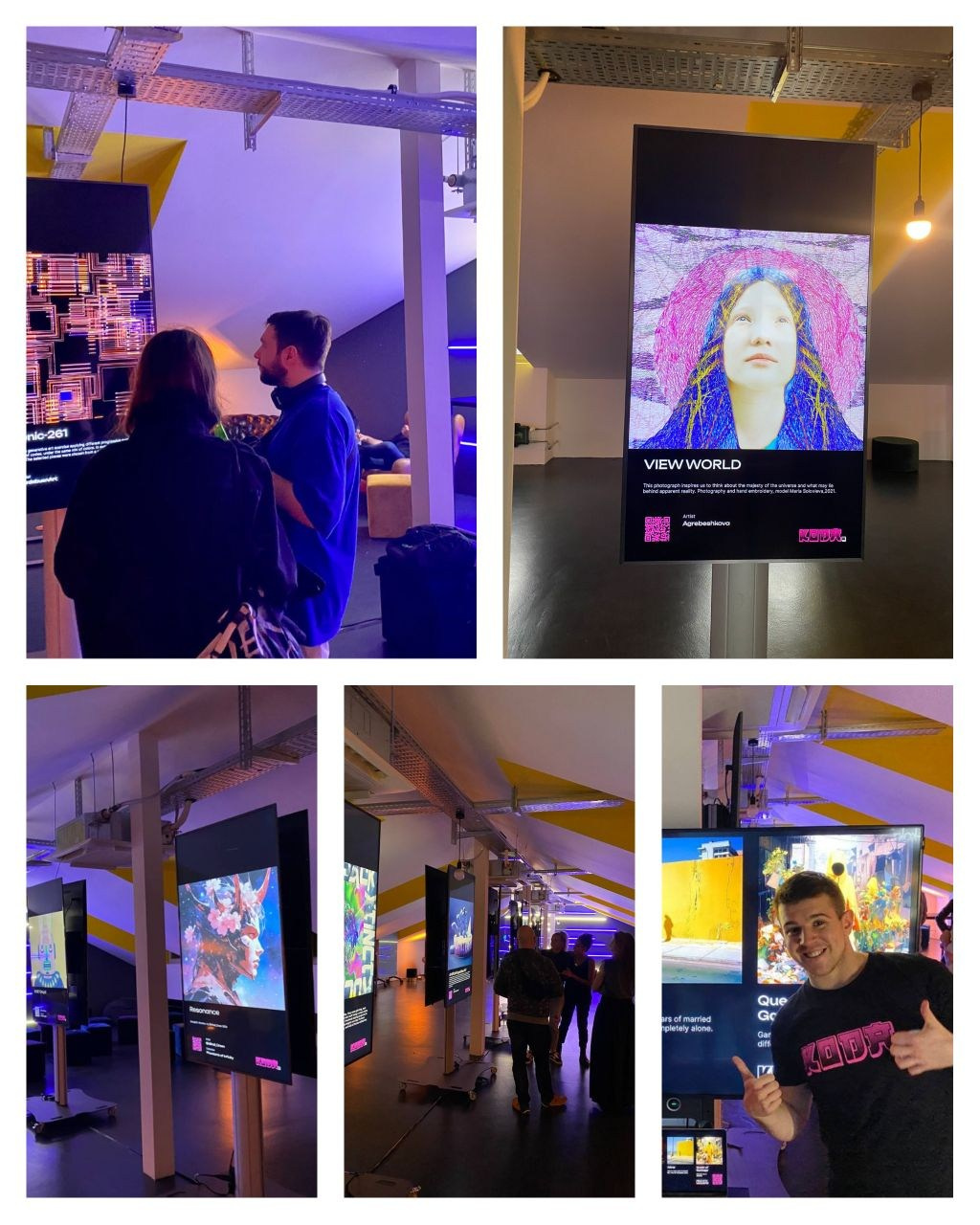 The KodaDot Onchain Art Exhibition.13.09.2023. BERLIN. MAIN