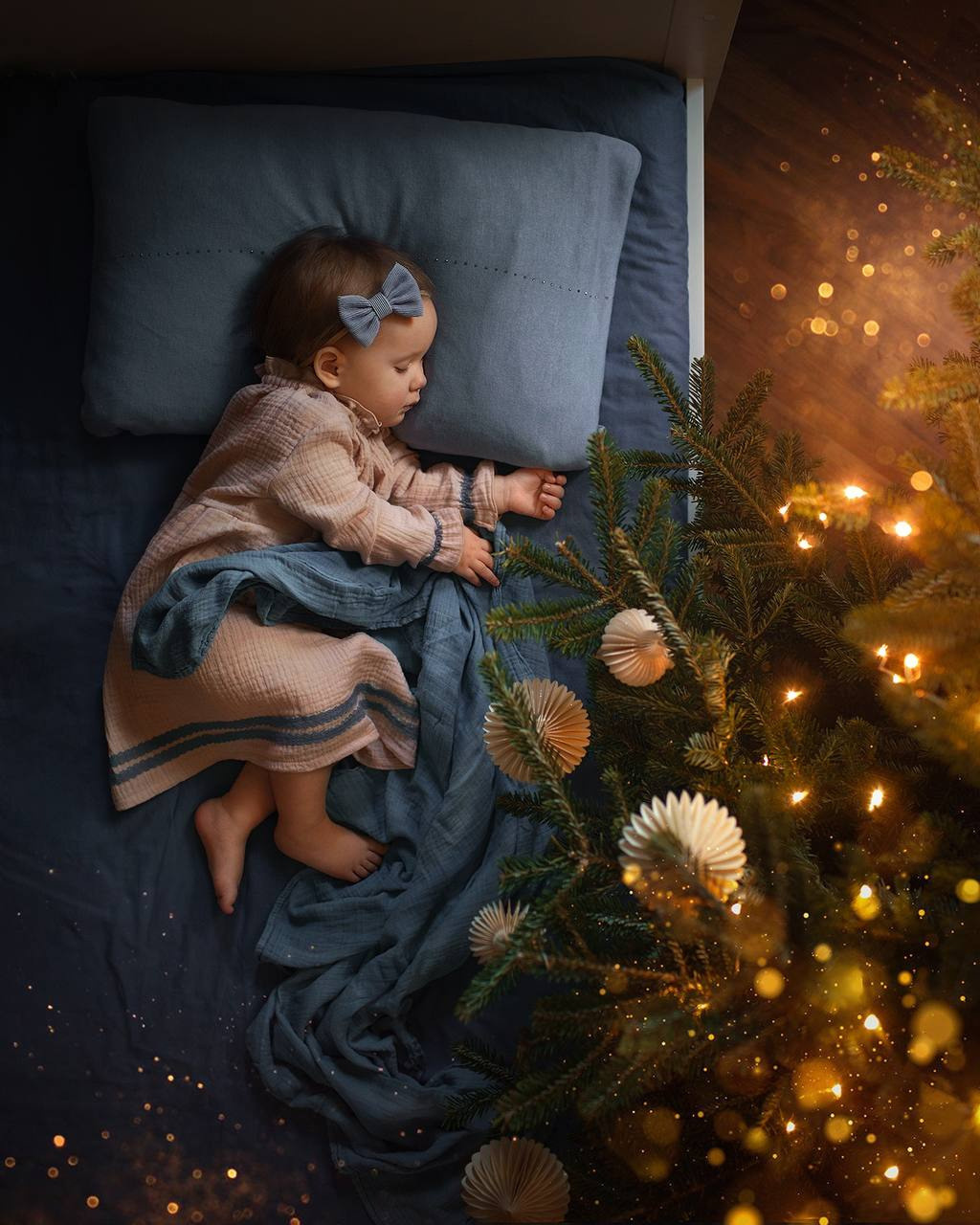 052 Ночная сорочка ретро. Эко-одежда для детей