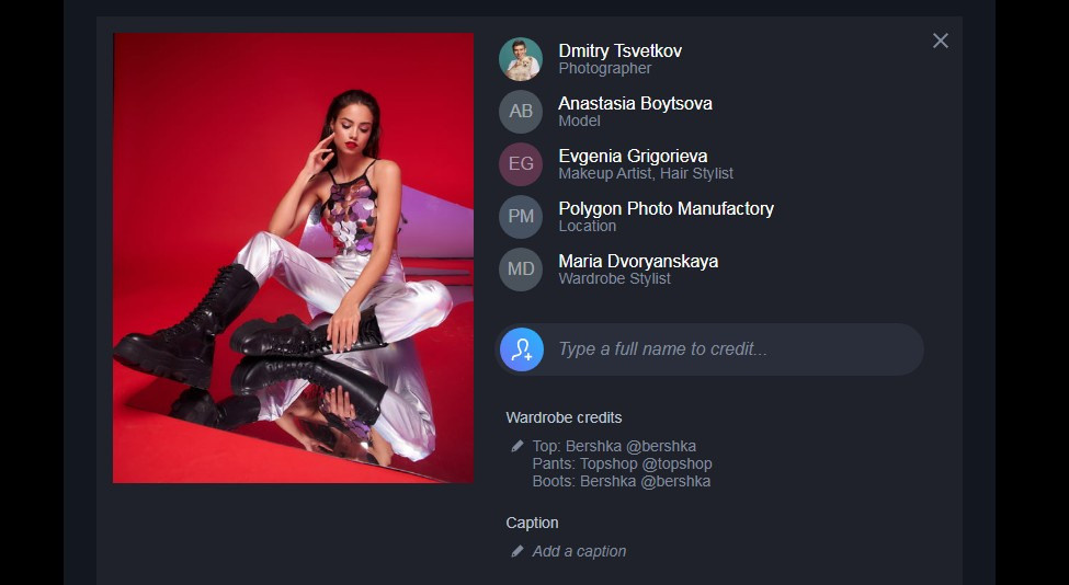 Kavyar.com Отправить фото в журнал