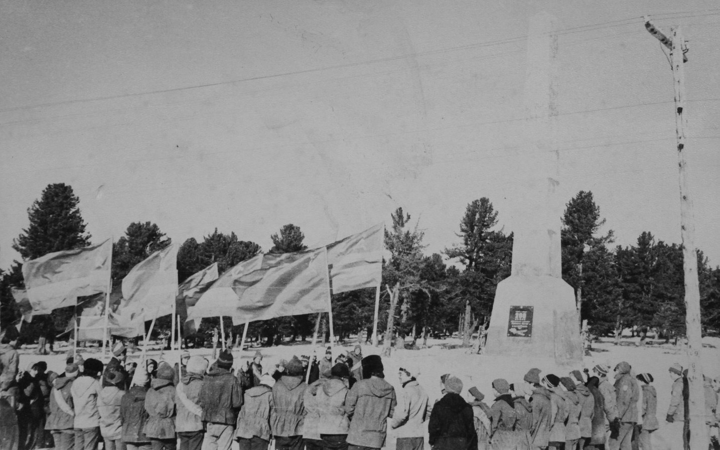 Агитпоход (1981). Фотограф Эдуард Алмадаков