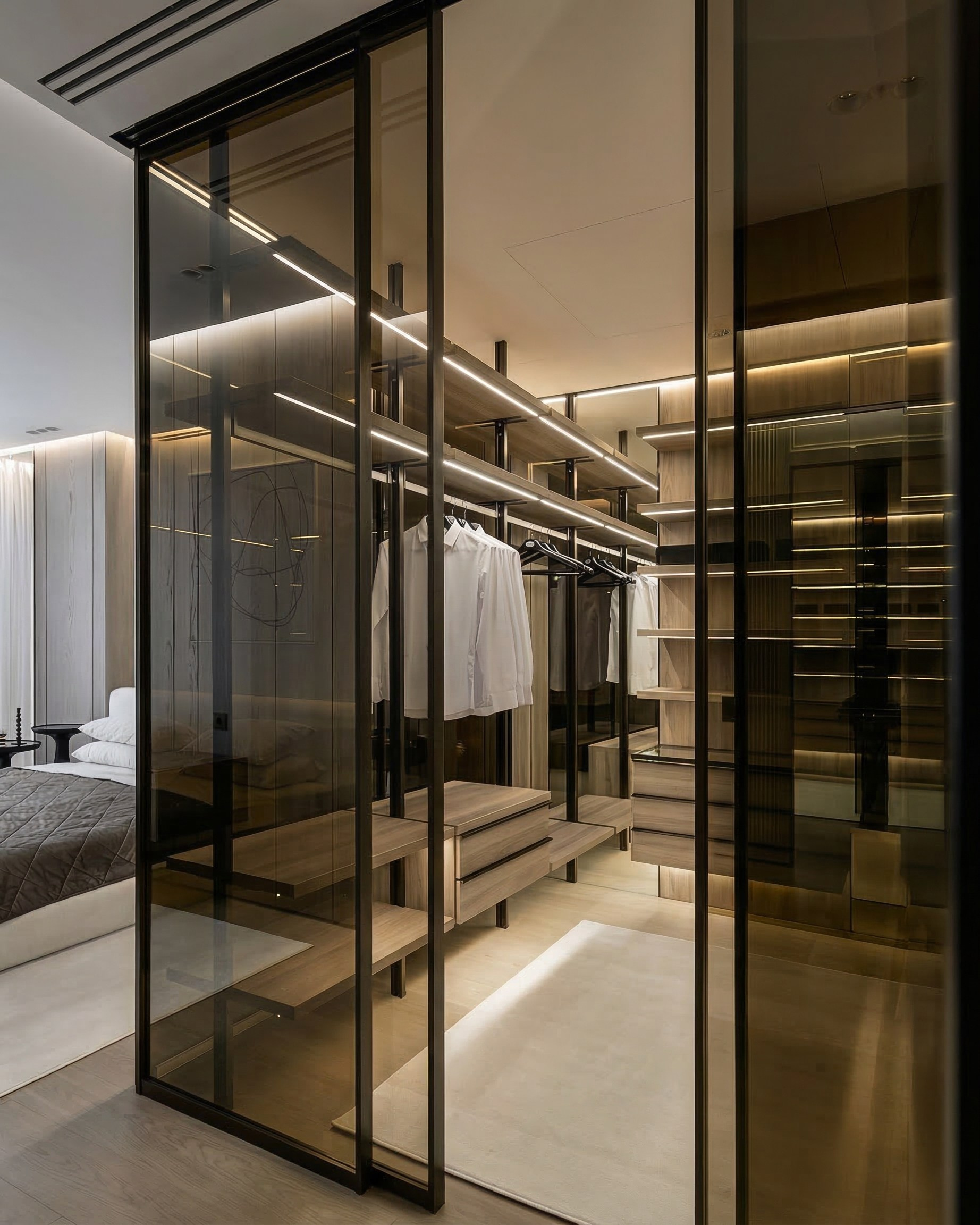 Дизайн квартиры в современном стиле 130 м² | Реализация проекта Валерии Котович