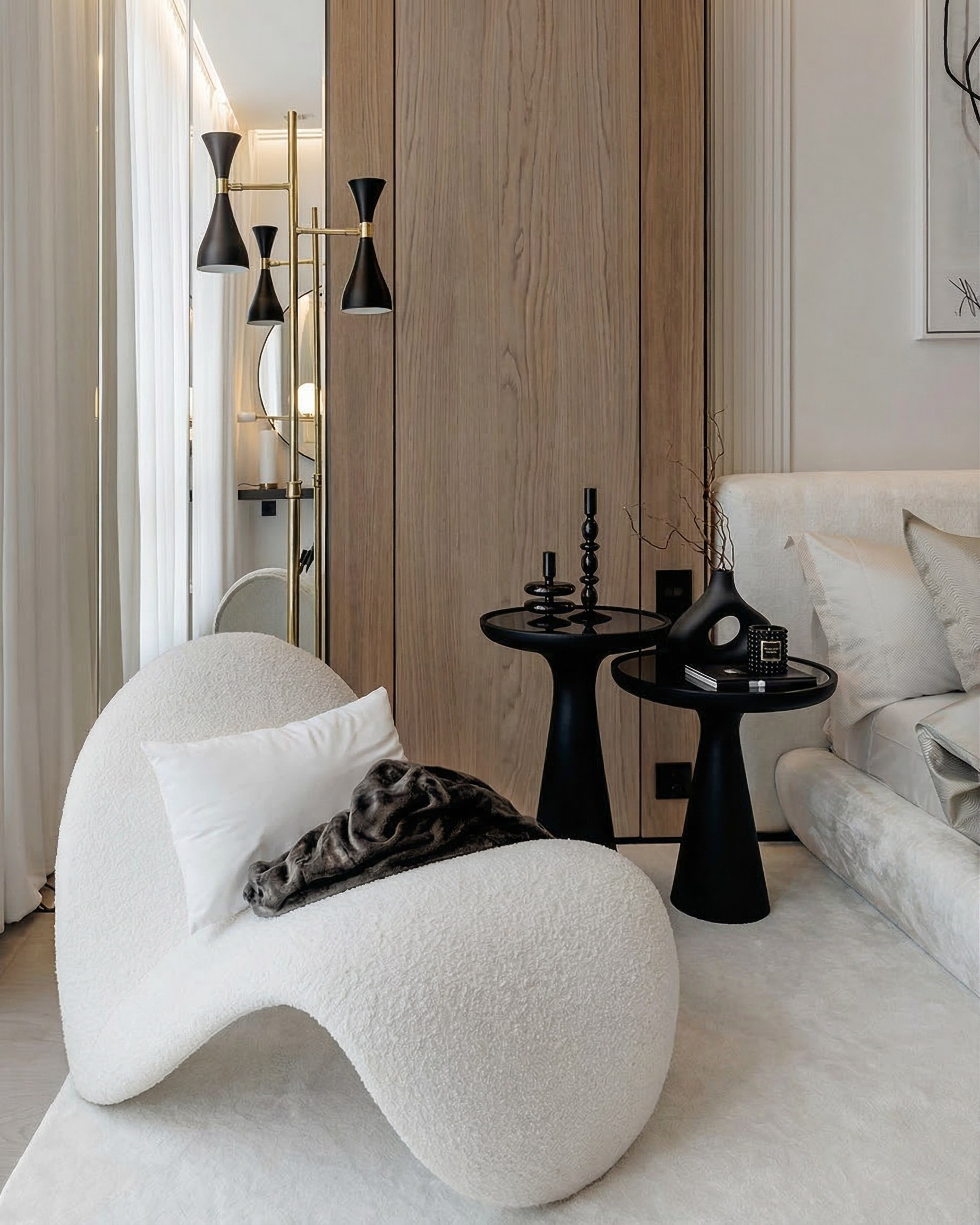 Дизайн квартиры в современном стиле 130 м² | Реализация проекта Валерии Котович