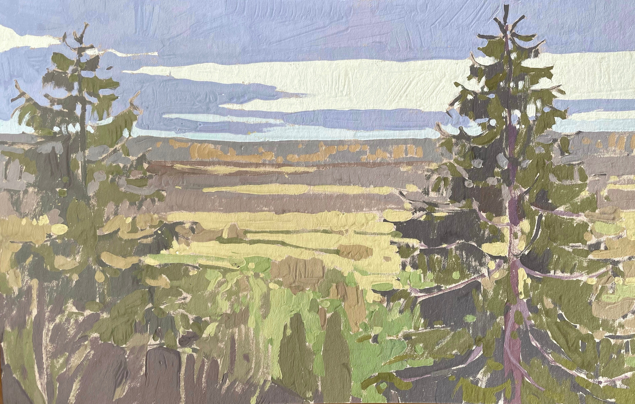 Пейзажи. Художница Лиза Владимирова