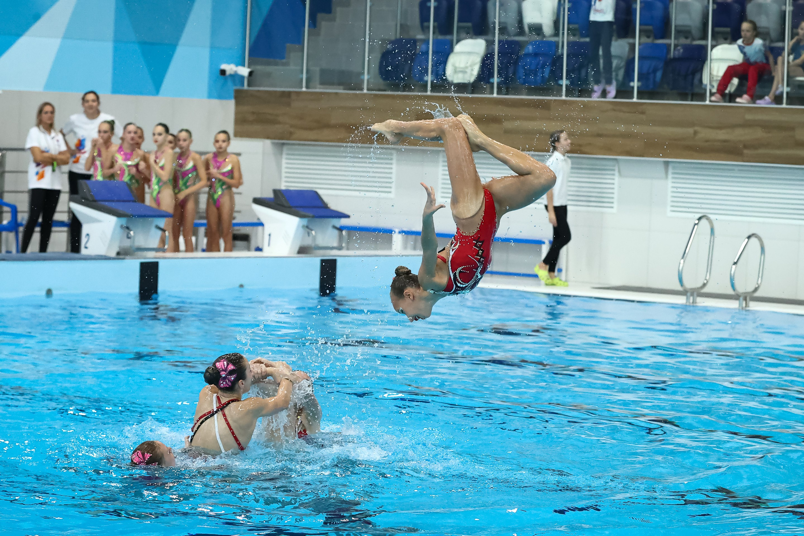 Первенство г. Екатеринбурга по синхронному плаванию. Спортивный фотограф Екатеринбург Онлайн трансляции
