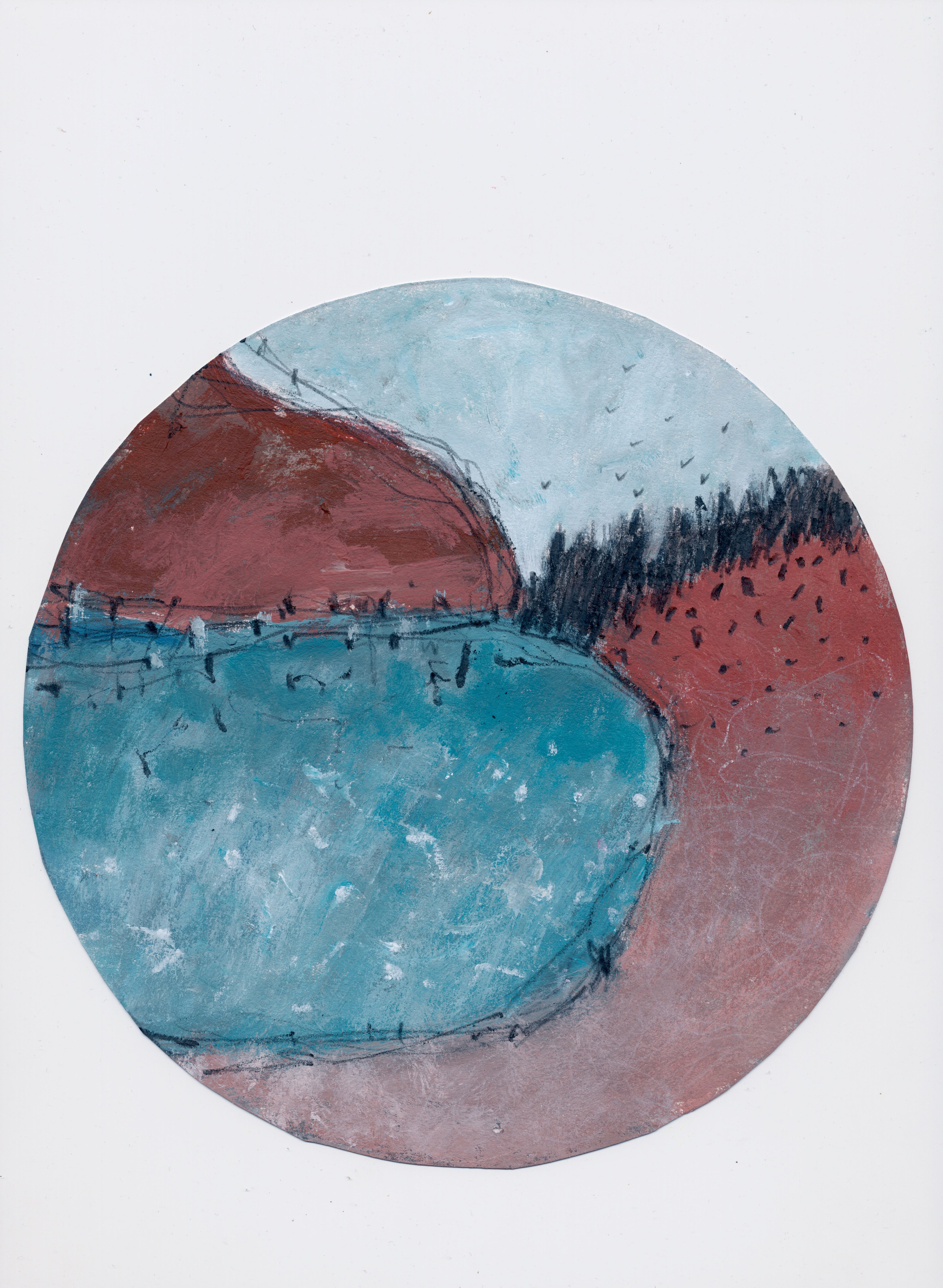 A couple is a planet made by two people. Художник Даля Бучионите