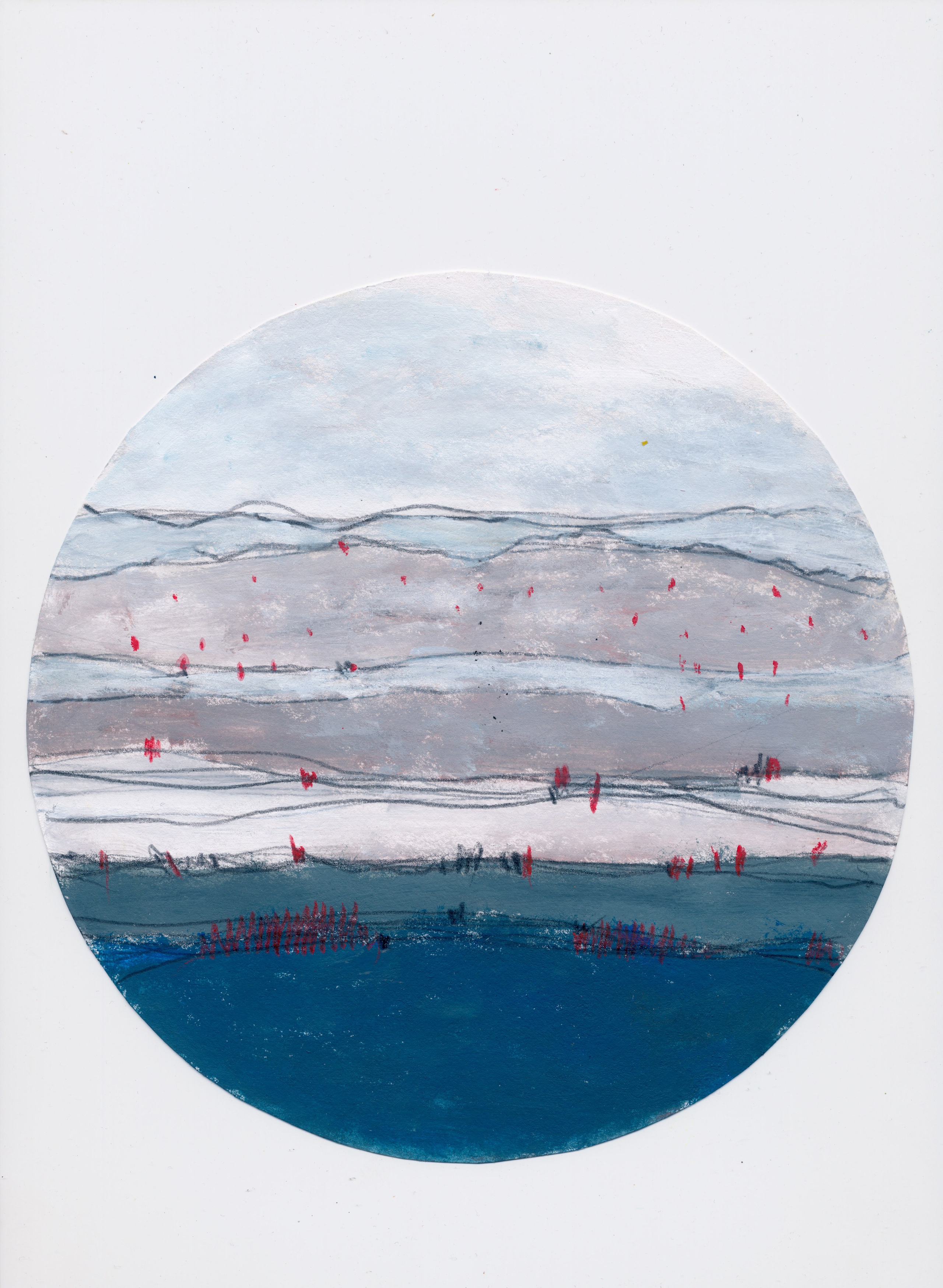 A couple is a planet made by two people. Художник Даля Бучионите