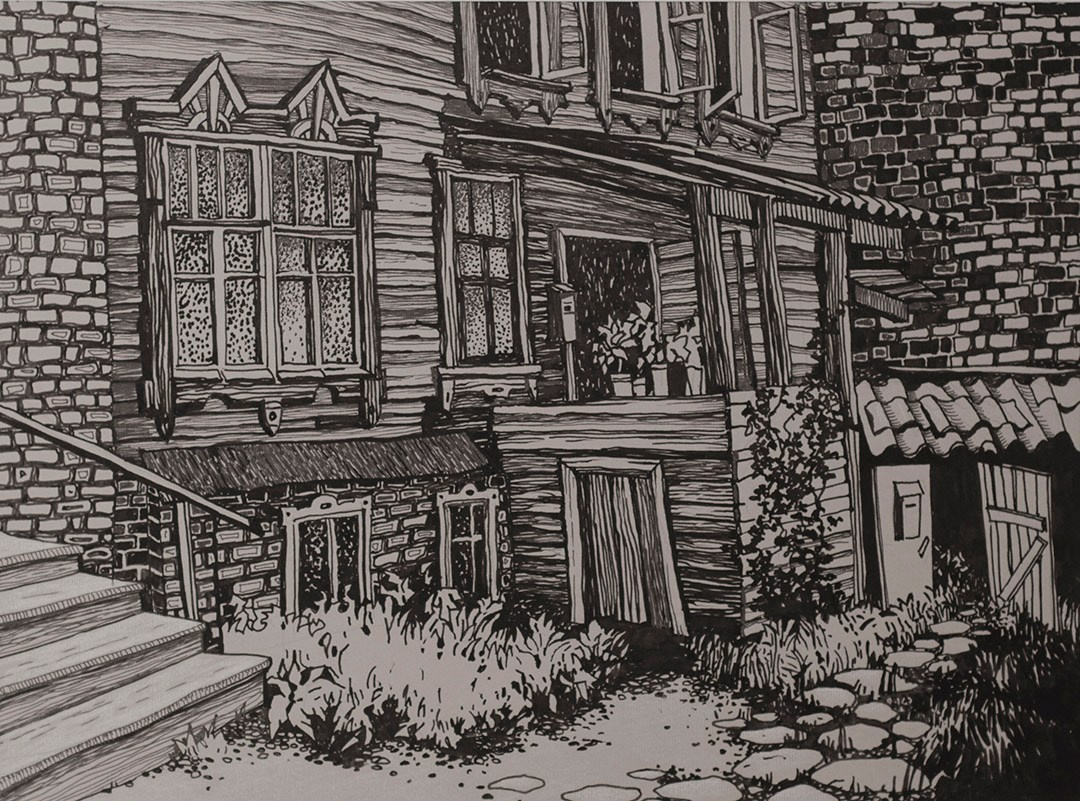 Графика. Тихонова Анна —художник-график, художник-монументалист, живописец, педагог