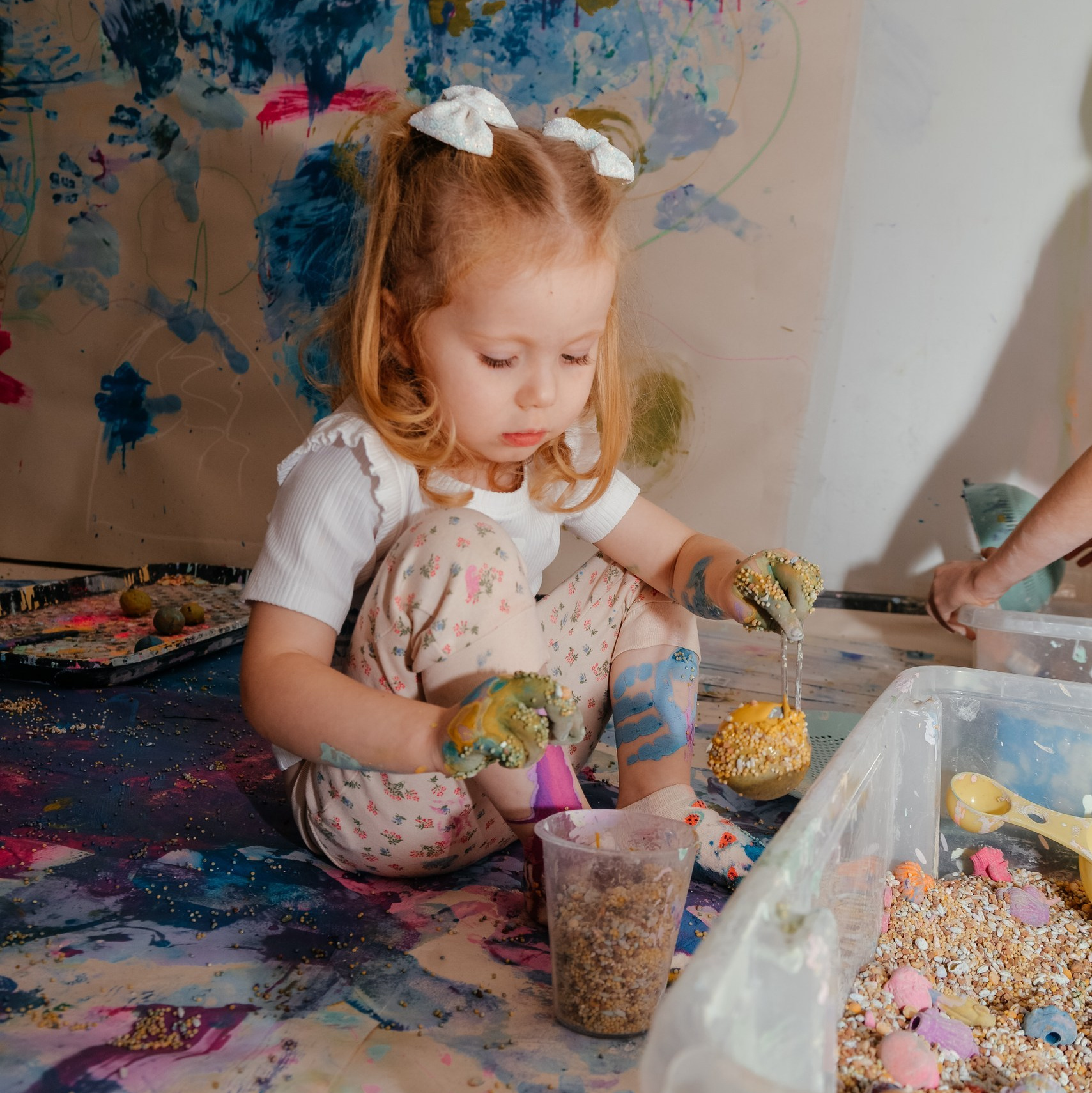 Зернышки Колор. Семейные и детские праздники Домодедово Арт Студия красок BeFun