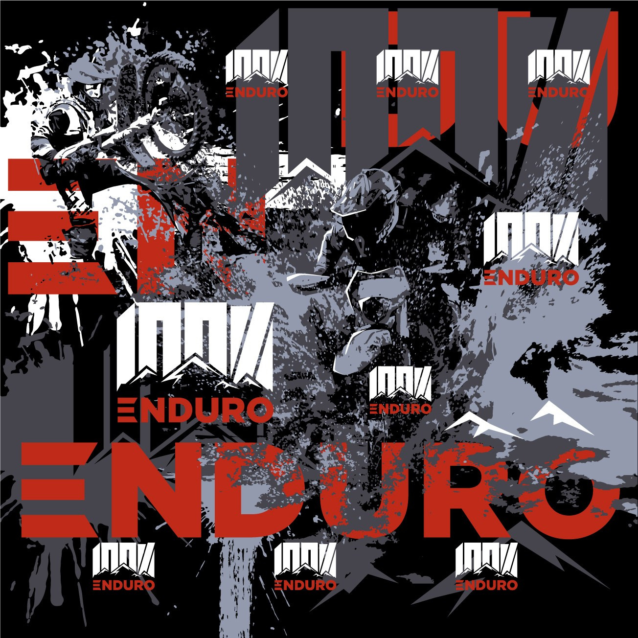 Мерч. 100%ENDURO Экстрим эндуро гонка в г. Геленджик