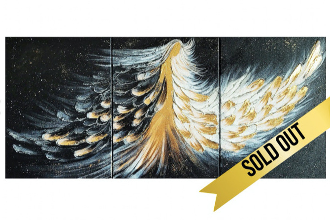 Абстракция № 2. Фактурные картины для интерьера