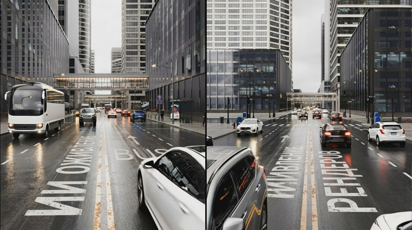 Концептуальный дизайн с AI. 3D визуализация интерьера и архитектурной среды