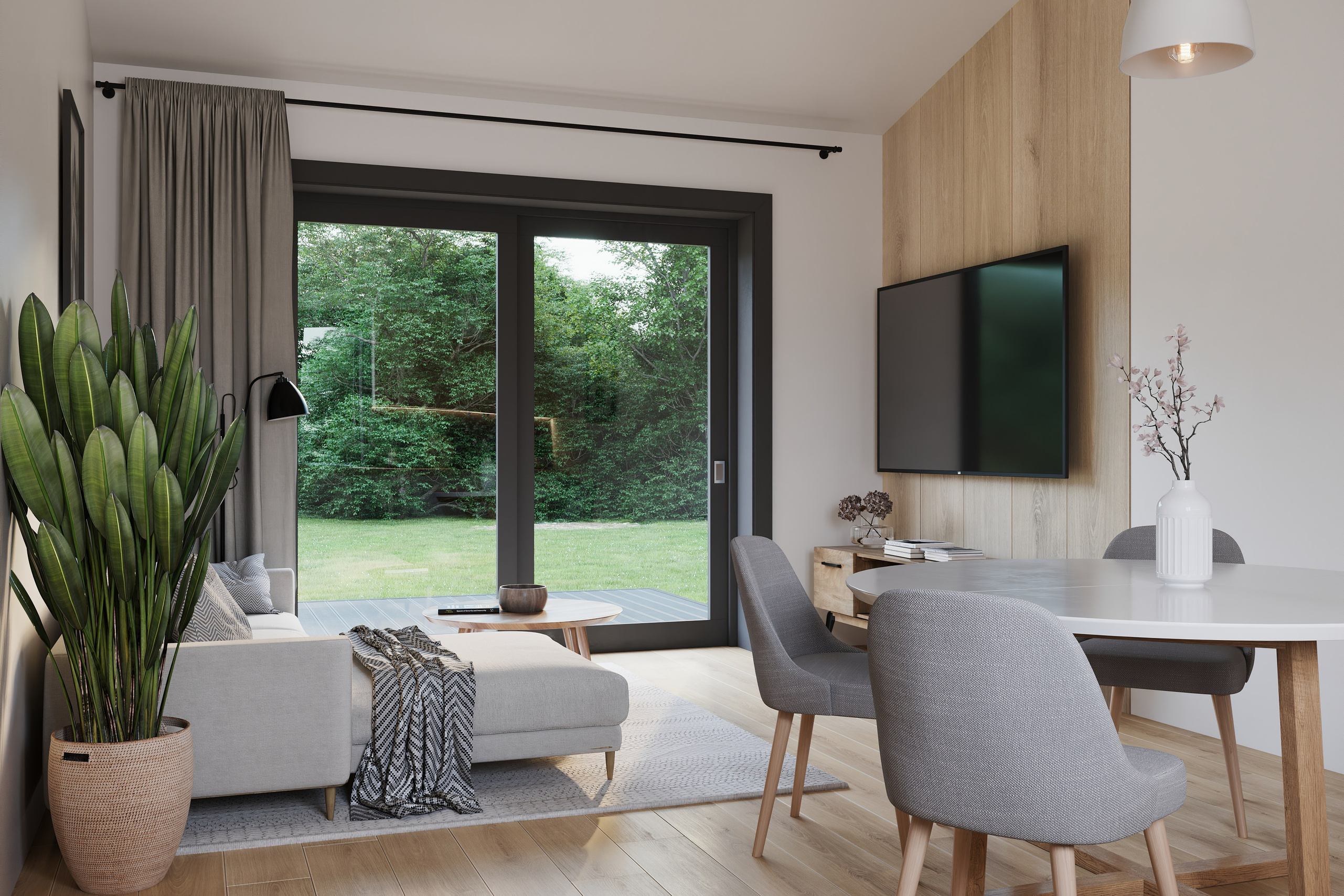 Быстровозводимый дом серии Микеле 80, интерьер