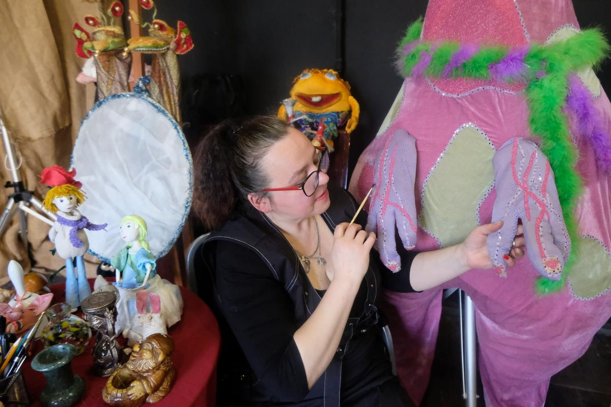 Театральная студия при театре кукол Ольги Останиной. Дом Шрёдера