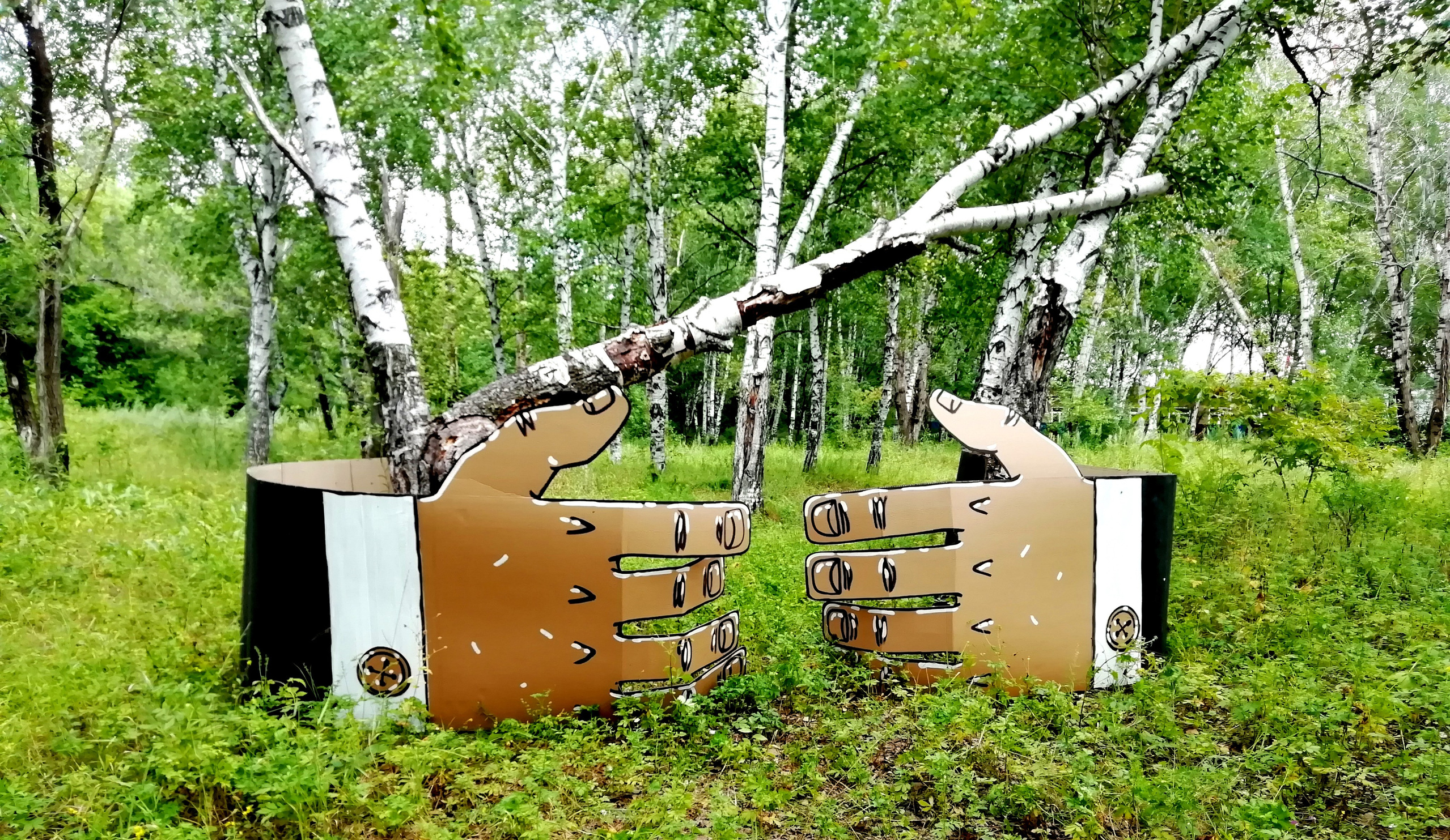 Руки. Художник Рыбак Николай