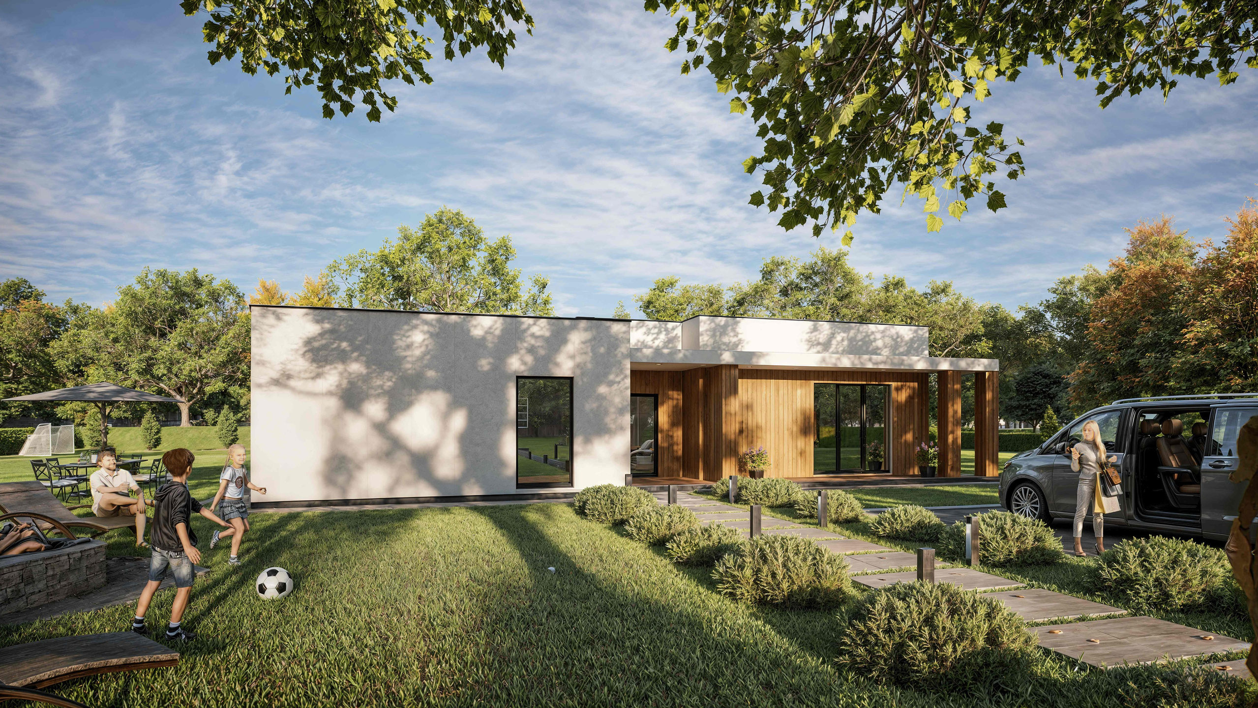 Домокомплект "Калифорния", общий план.