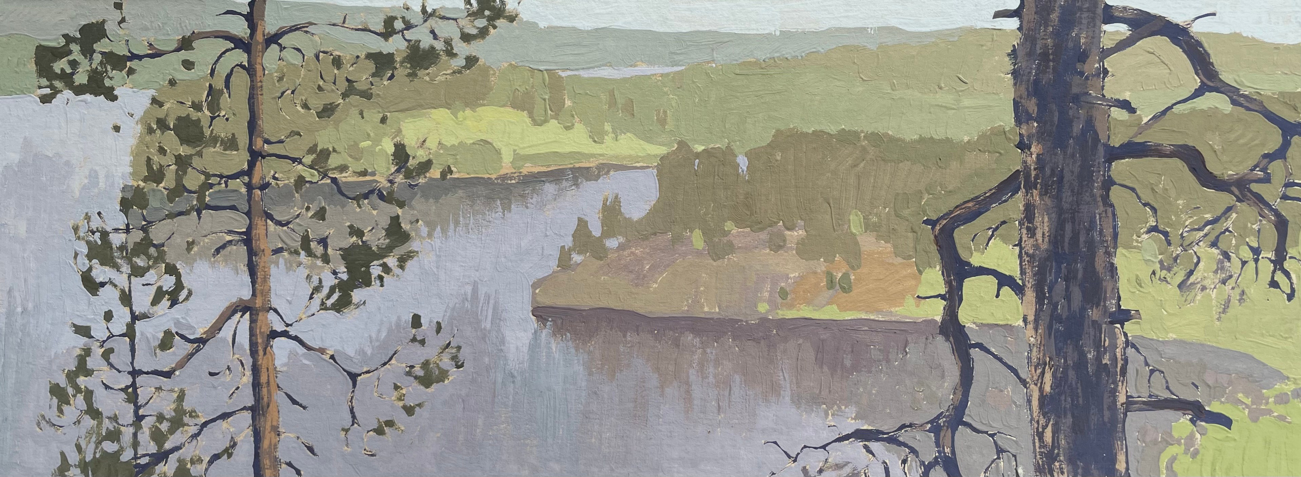 Пейзажи. Художница Лиза Владимирова