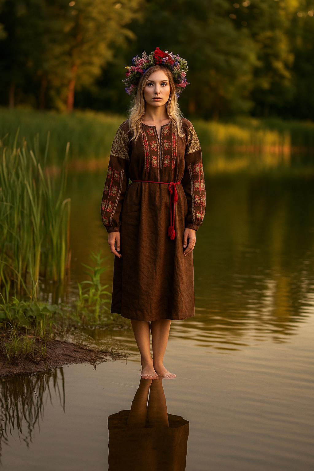 Русская и славянская одежда. Современна русская одежда