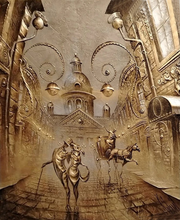 Город, старый Санкт-Петербург, улица Пестеля, прогулка, влюбленные, Преображенский собор