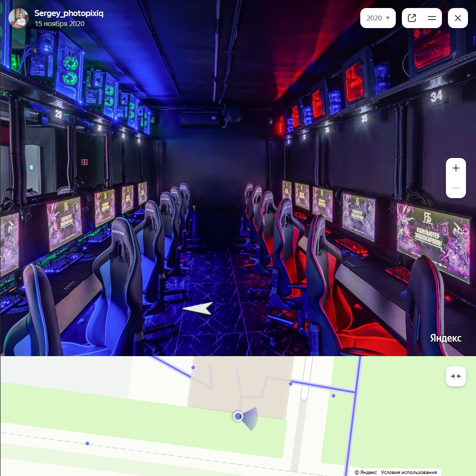 Панорамы бизнеса для Яндекс Карт. Интерьерная съёмка и виртуальные туры — Интерьерный фотограф Кузнецов Сергей (photopixiq)