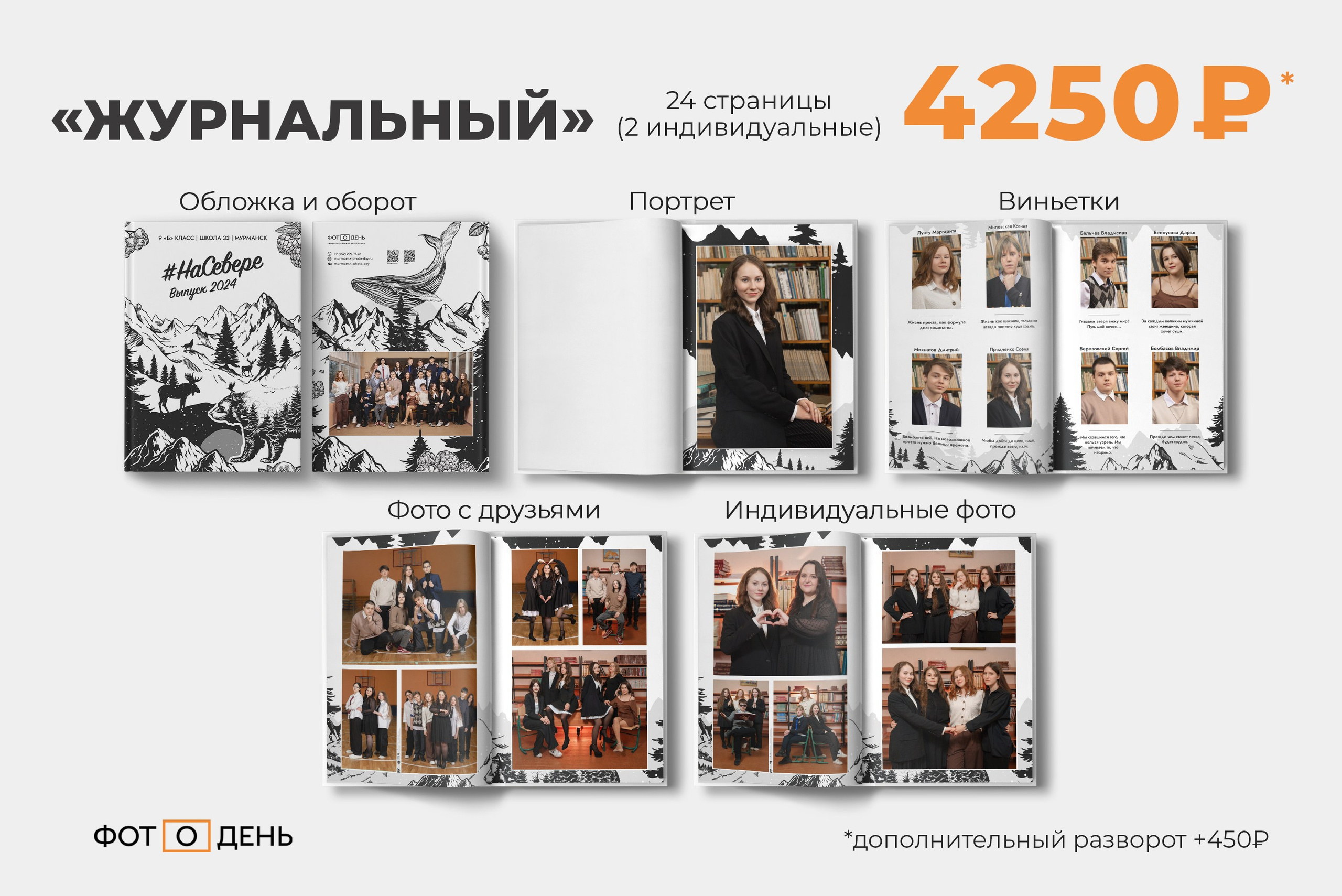 Фотограф в Мурманске Дмитрий Грачев, Выпускные альбомы. Фотограф Мурманск Дмитрий Грачев Выпускные альбомы