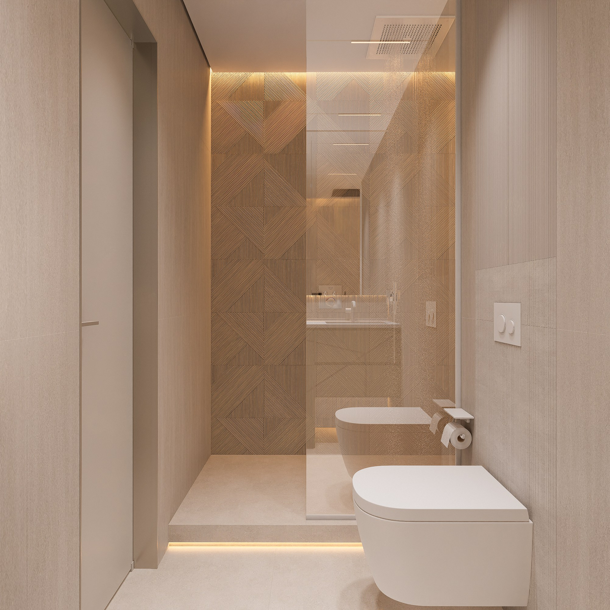 Квартира ЖК GREEN 130. Архитектурно-дизайнерское бюро ROOMS