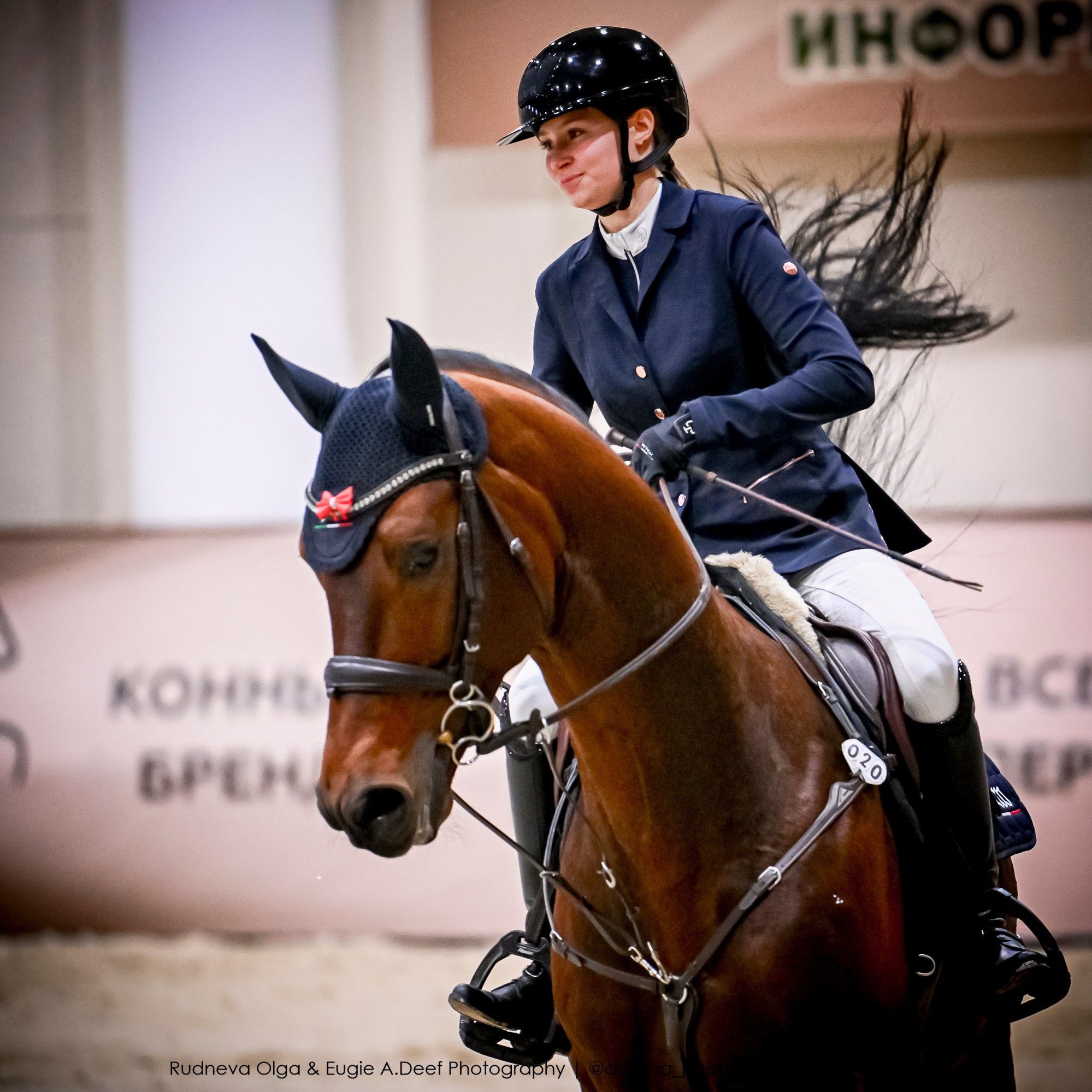 25 и 26 октября 2025 — КСК Виват, Россия! конкур. ТУРНИРНАЯ КОННАЯ ФОТОГРАФИЯ, Руднева Ольга и Евгений Адеев