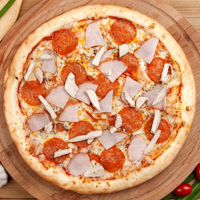 Классическая пицца, фуд фото пиццы