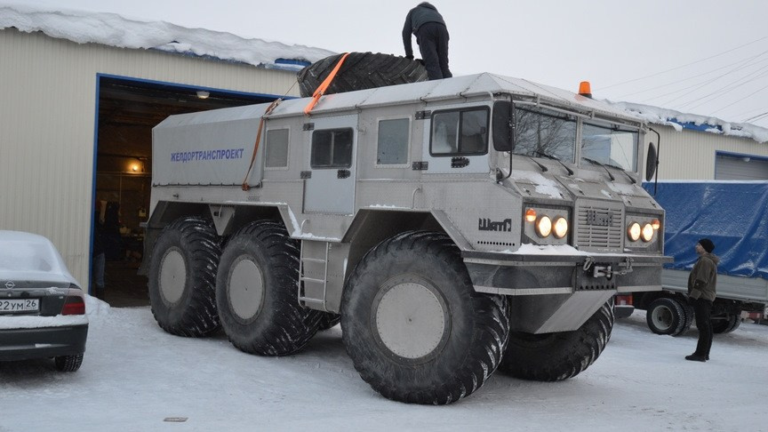 Вездеходная фотоэкспедиция на Полярный Урал