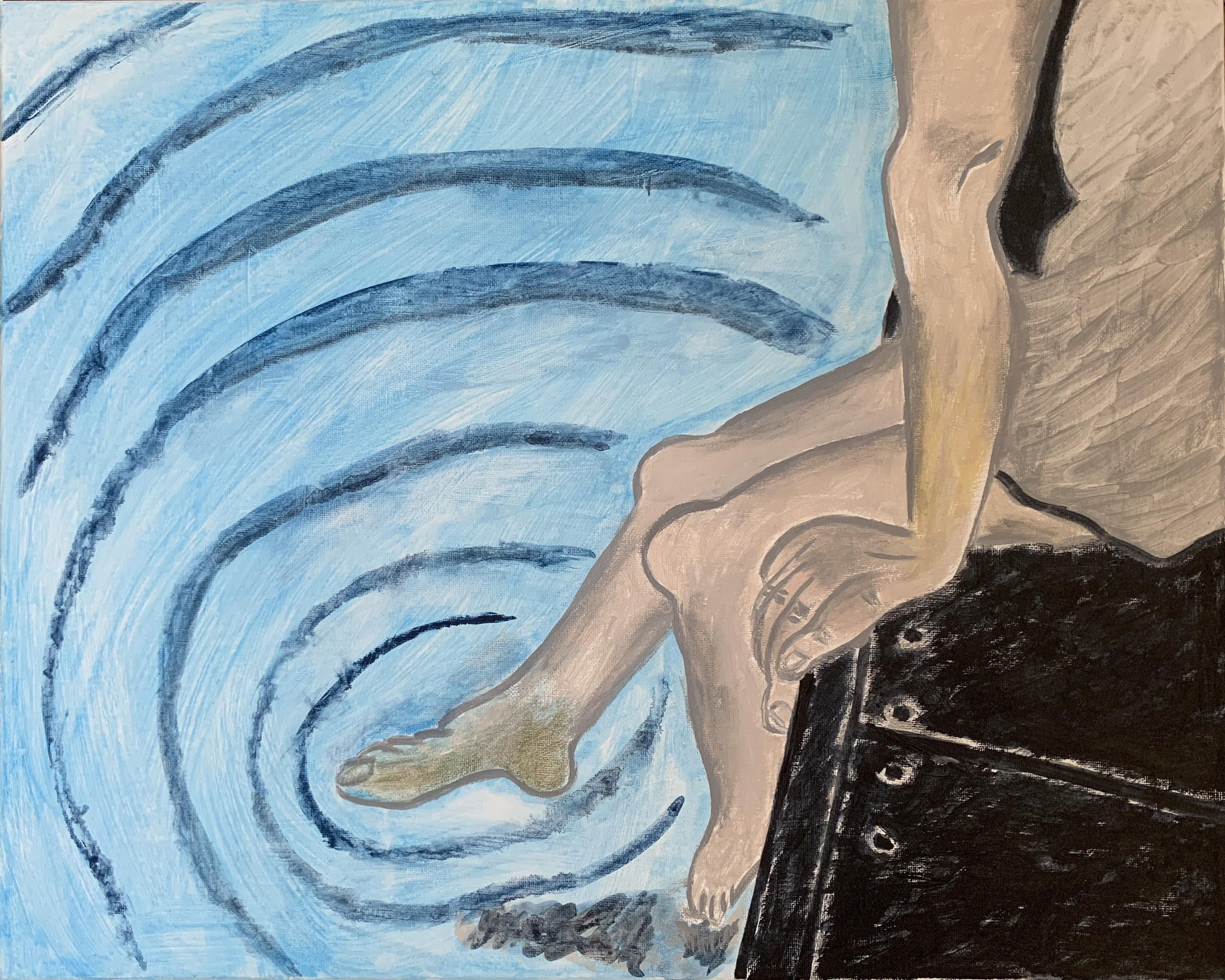 Closer to Water (Arbuzz, 2025). Artist Oleg Semenovykh