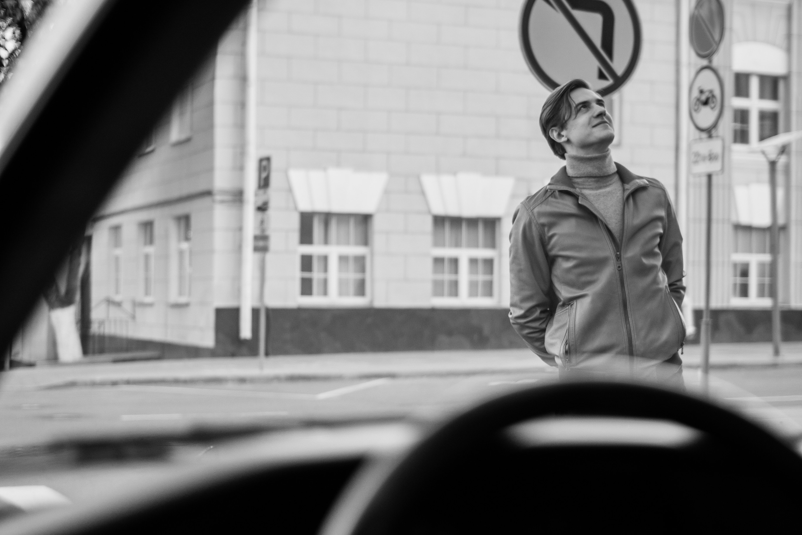 Mercedes w201 на улицах города для фотосъемки. Жуков Илья  свадебный фотограф в Москве