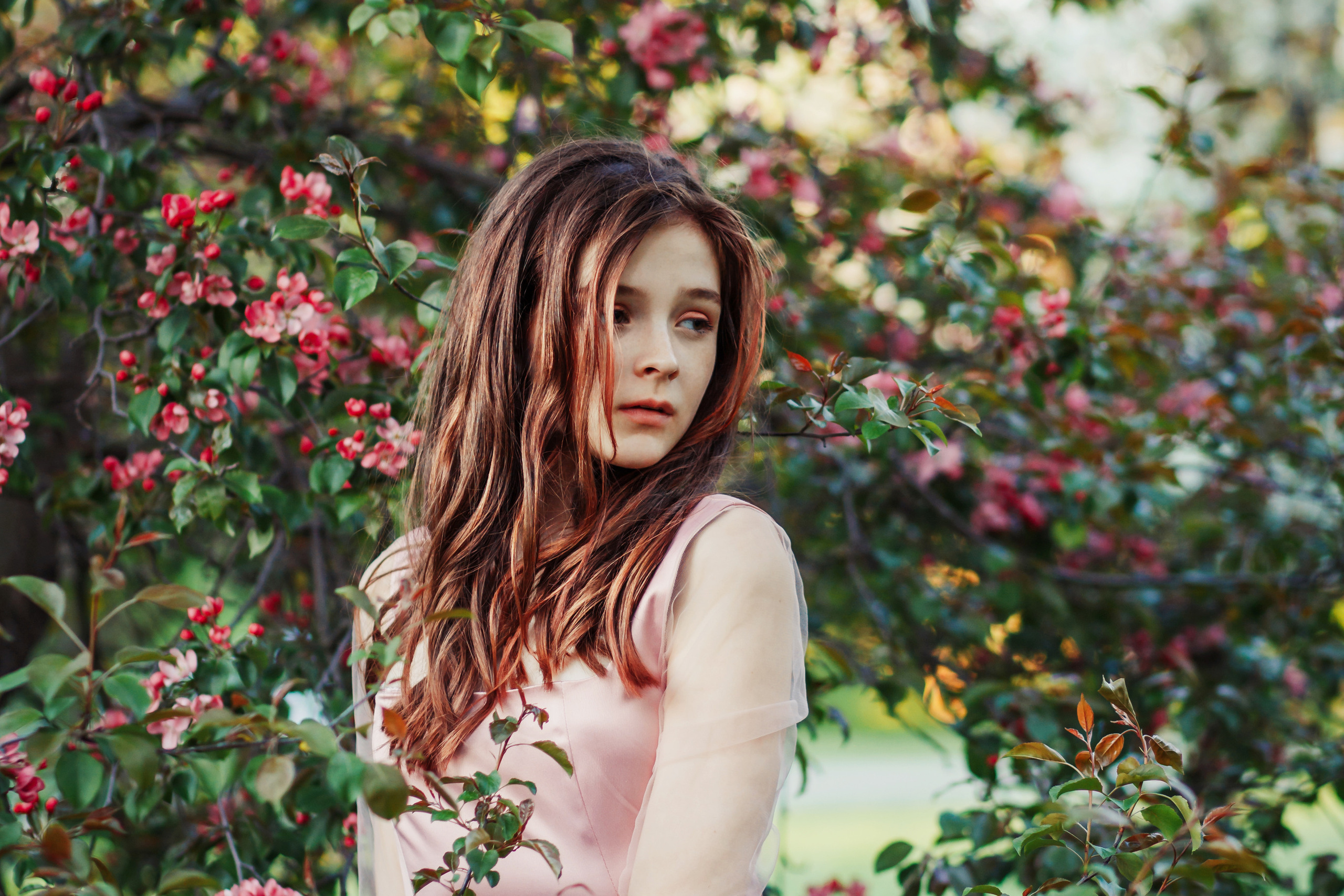 Цветущие яблони в Москве весной — идеальное место для фотосессии