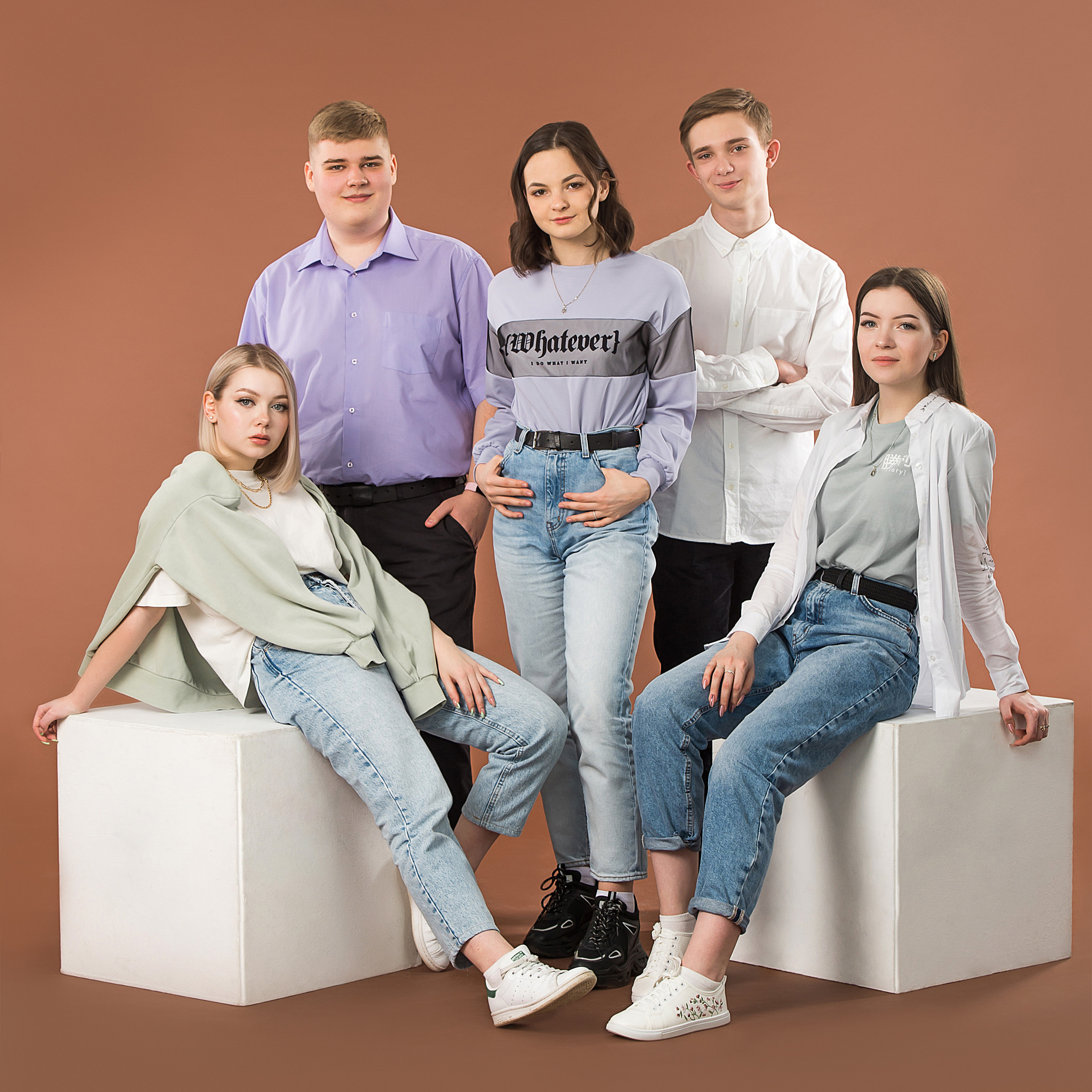 Подбор одежды для групповой фотосессии 9-11класс