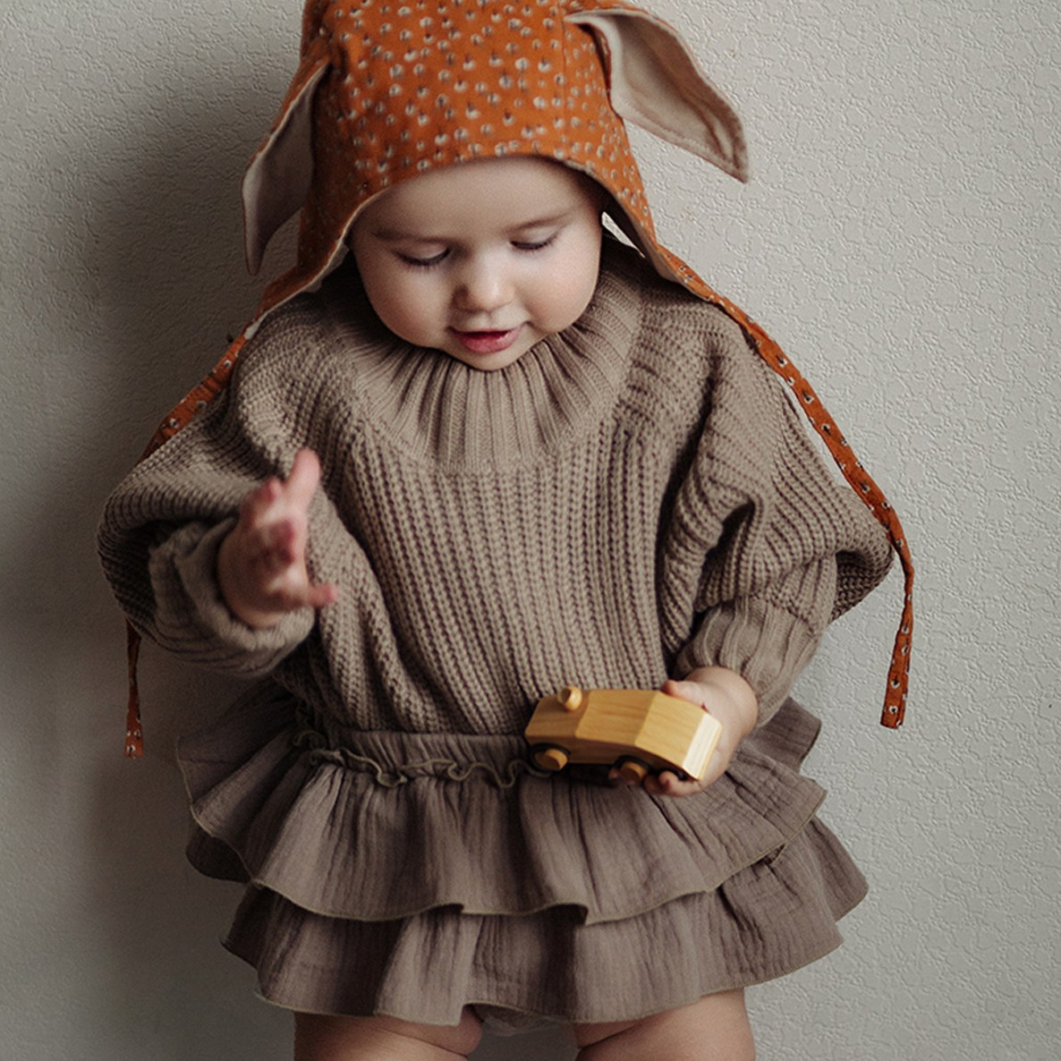 024 Блумеры с воланами. Эко-одежда для детей